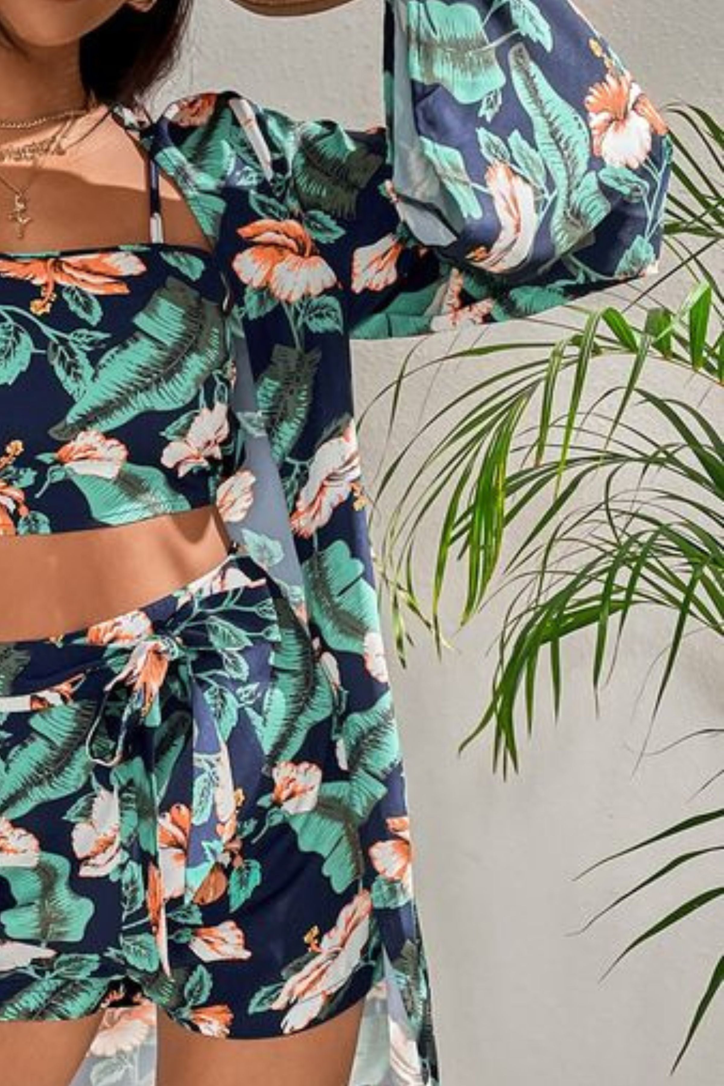 SPANISH CHERRY 3 PCS COORD SET