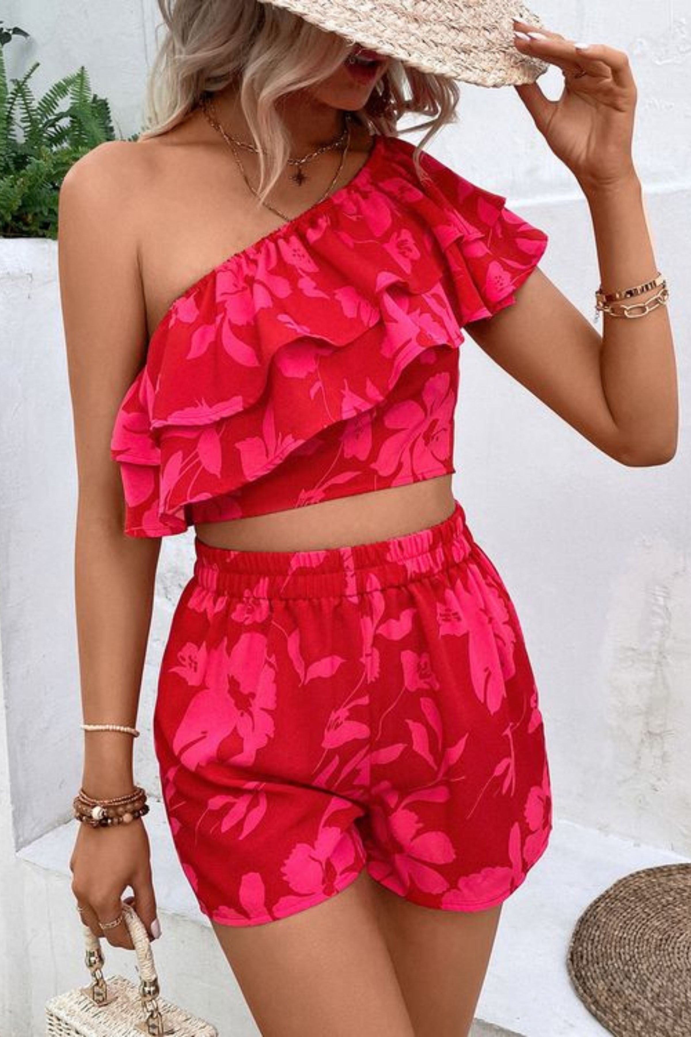 ROSE BOULEVARD TOP AND SHORTS