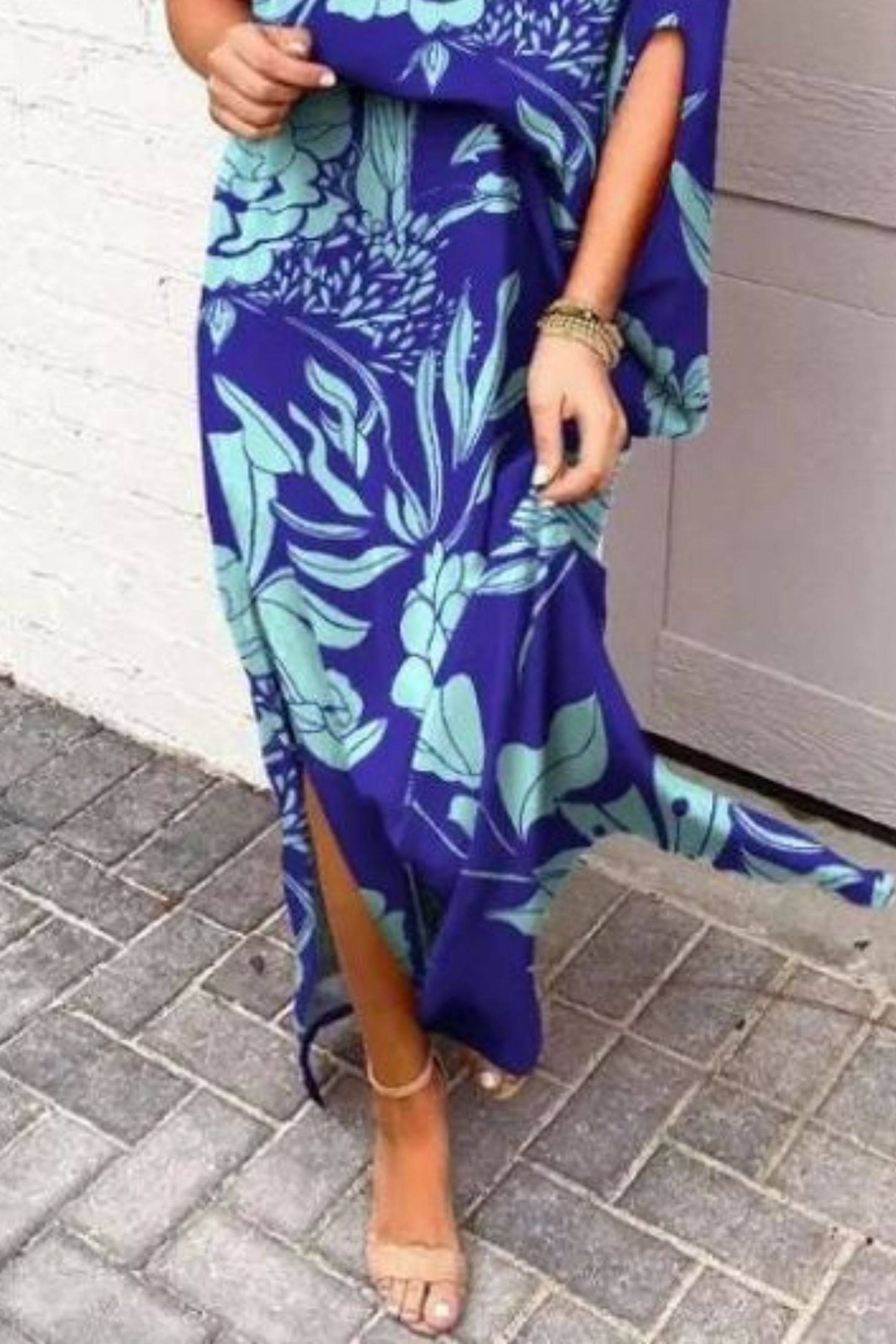 BOHEMIAN BLUE KAFTAN