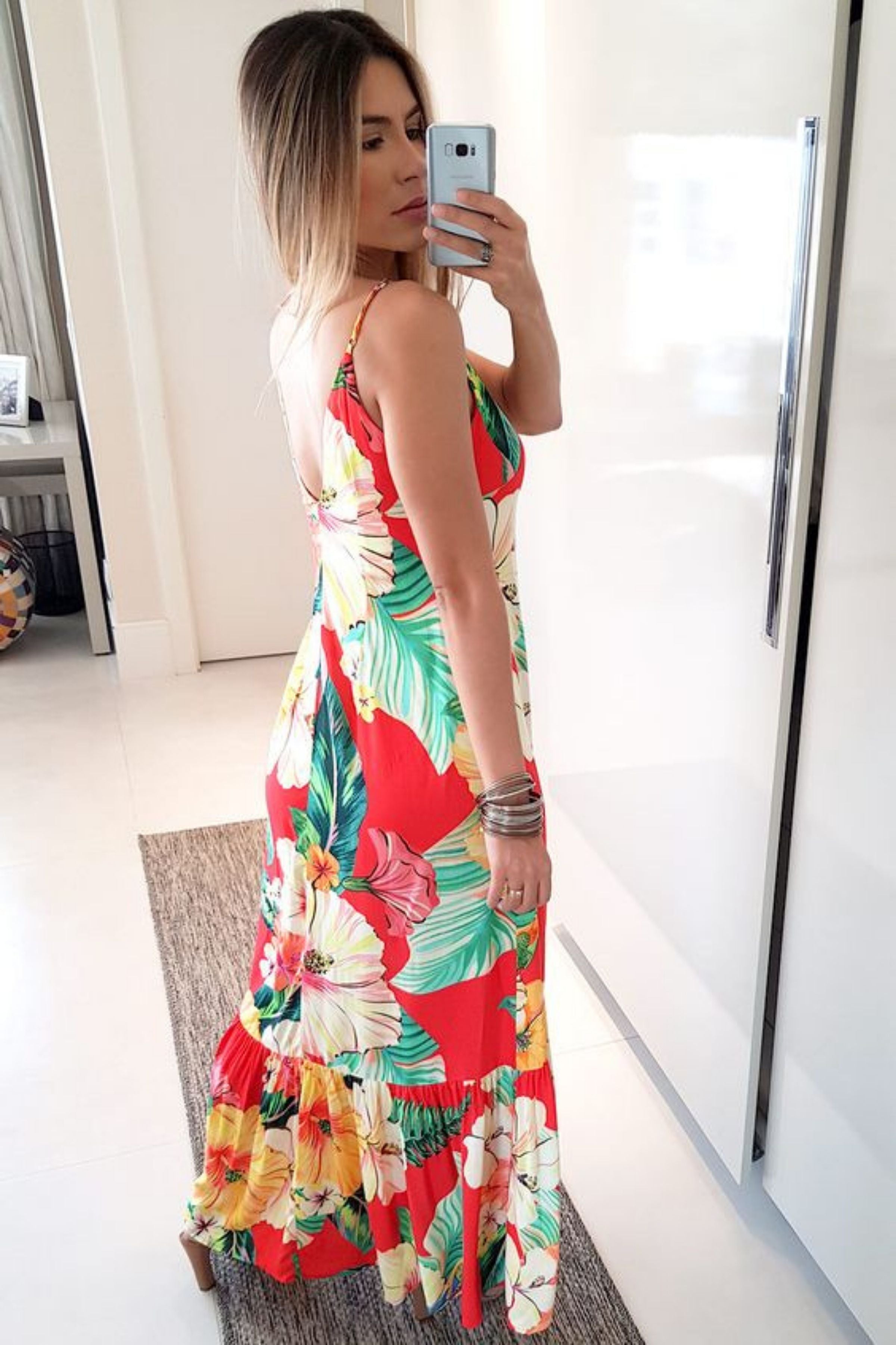 SEXY MARIGOLD LONG MAXI DRESS