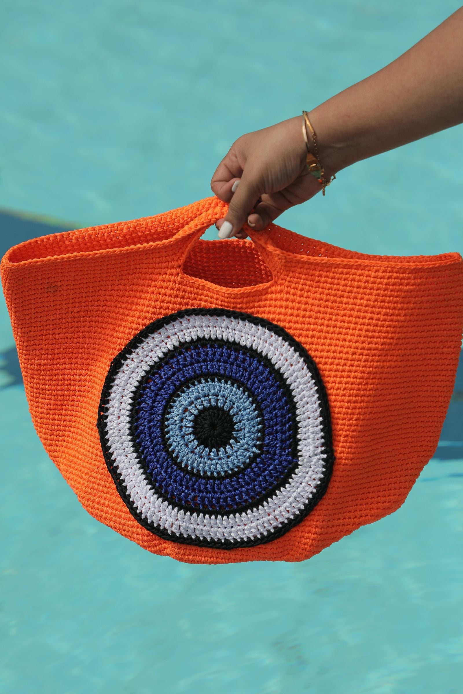 GERBERA EVIL EYE BAG