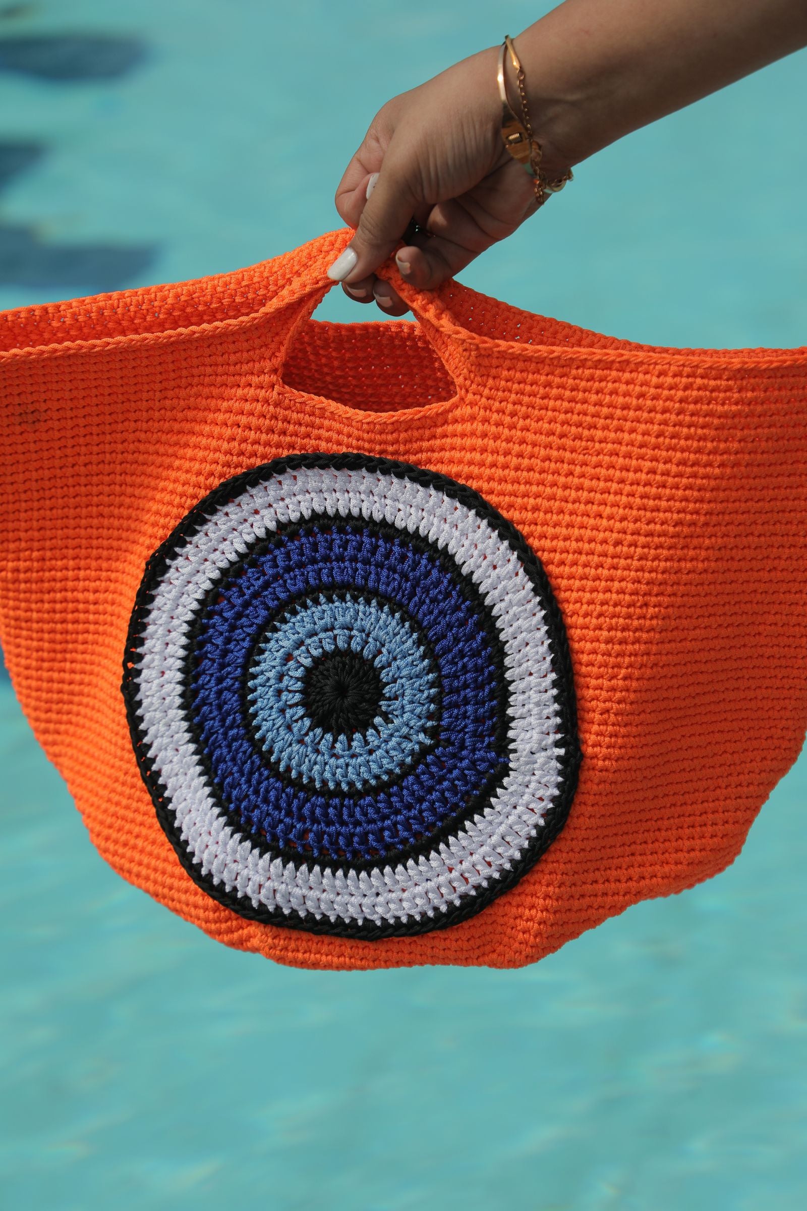 GERBERA EVIL EYE BAG