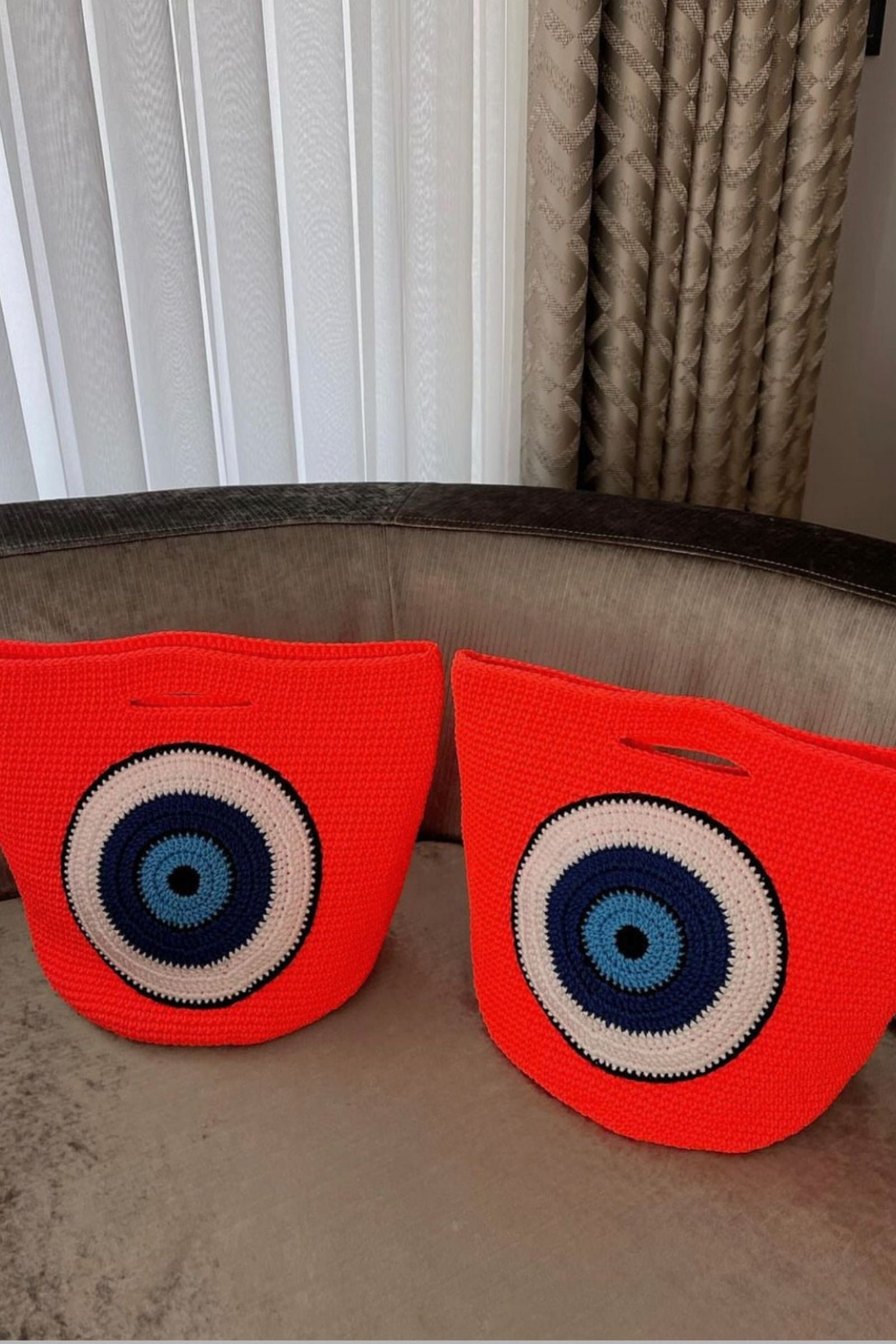 GERBERA EVIL EYE BAG