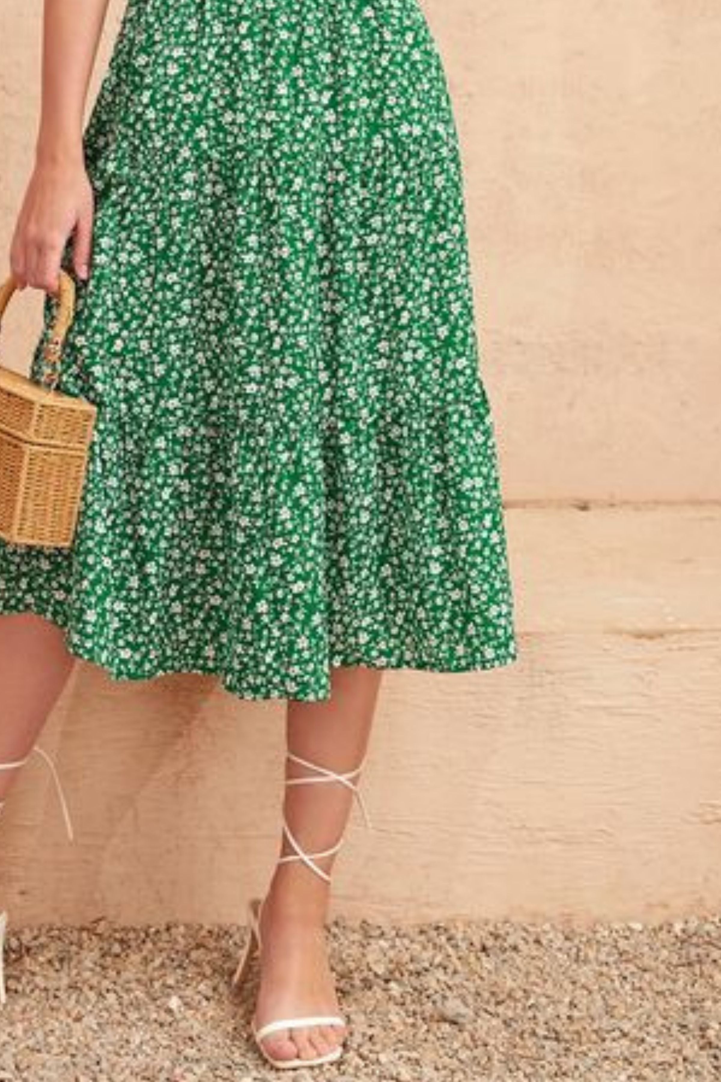 JASMINE ONE SHOULDER TOP & RUFFLE HEM SKIRT