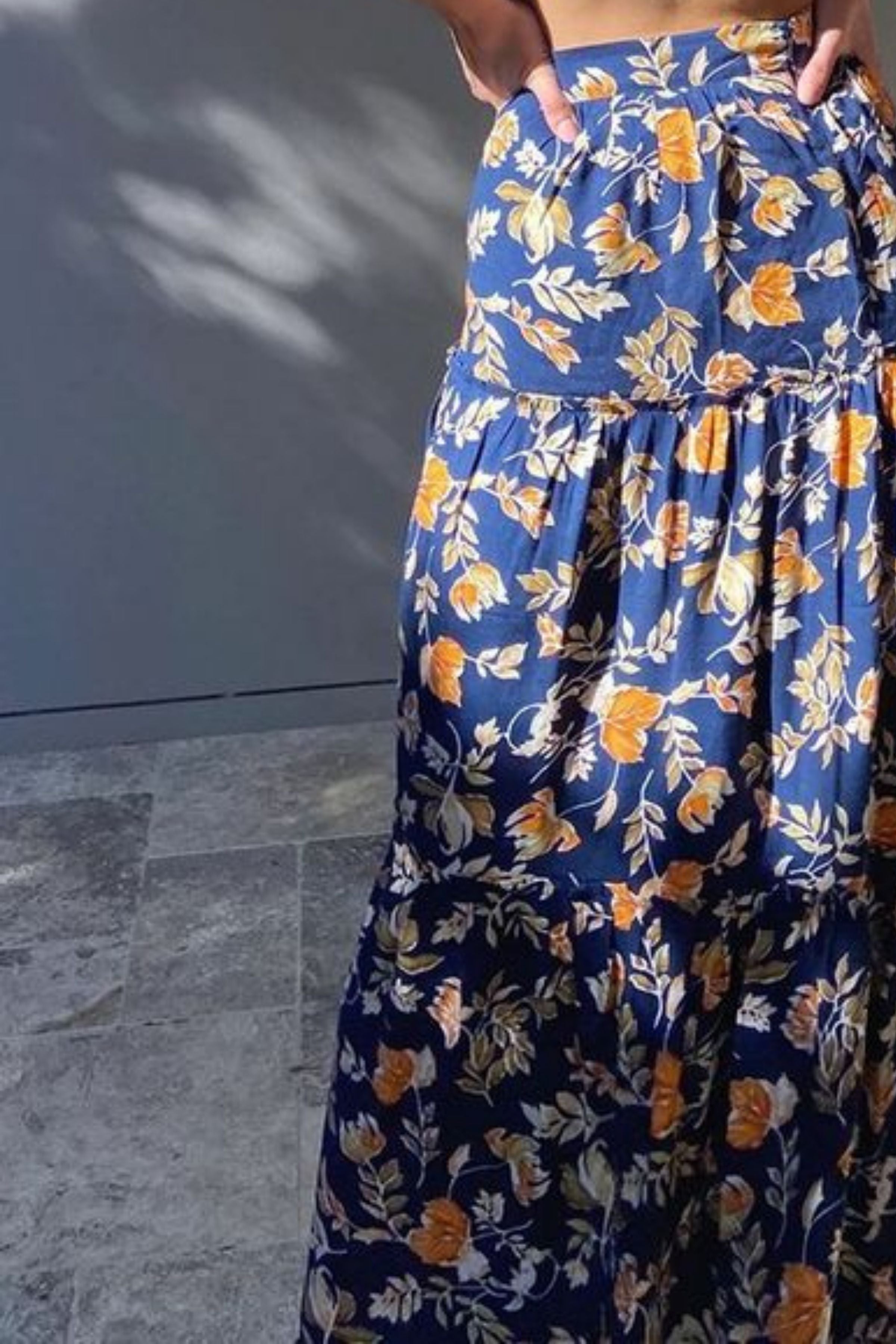 POPPY ONE SHOULDER TOPAND RUFFLE SKIRT