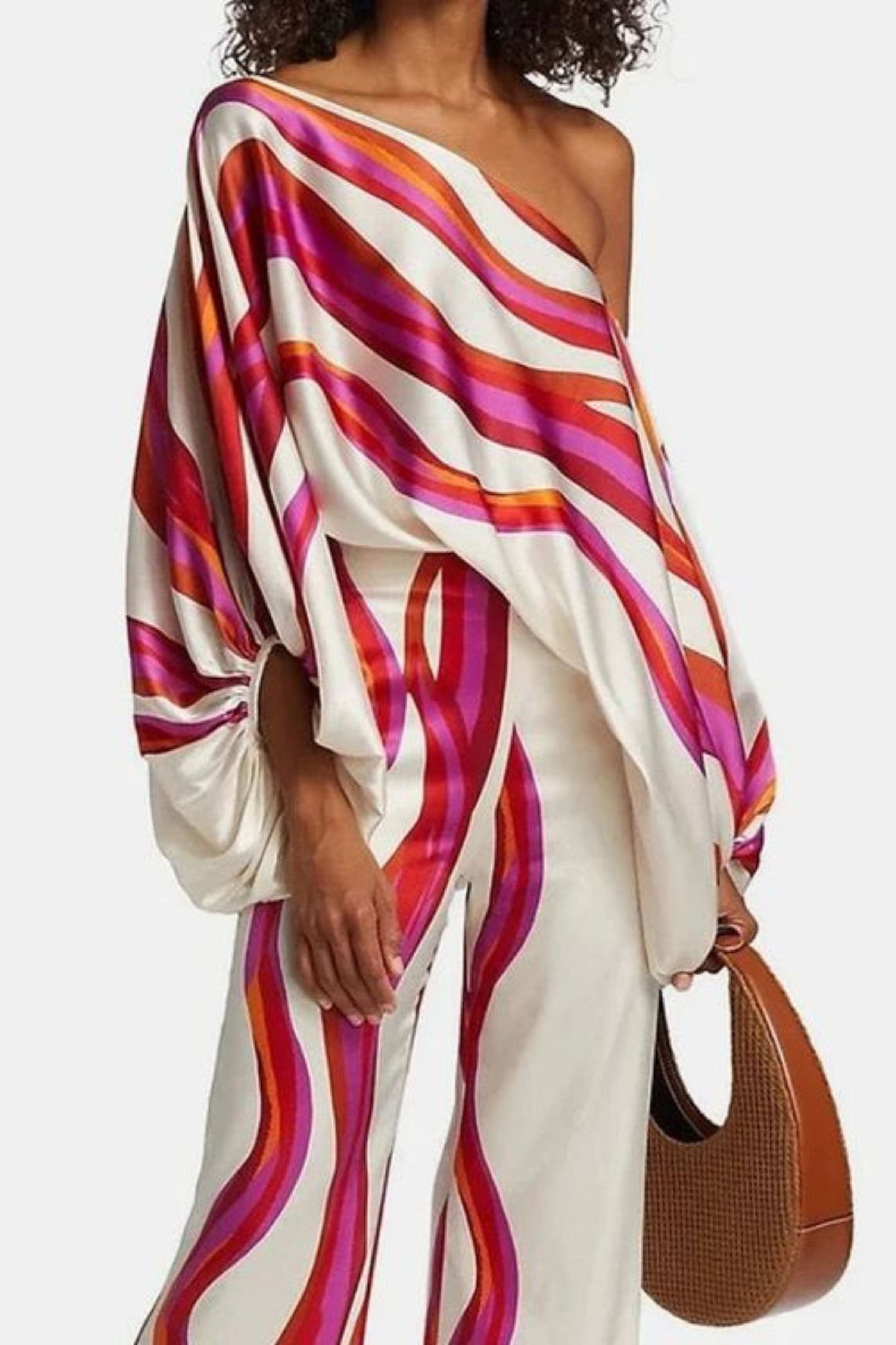 COSMOPOLITAN OFF SHOULDER TOP & PANTS