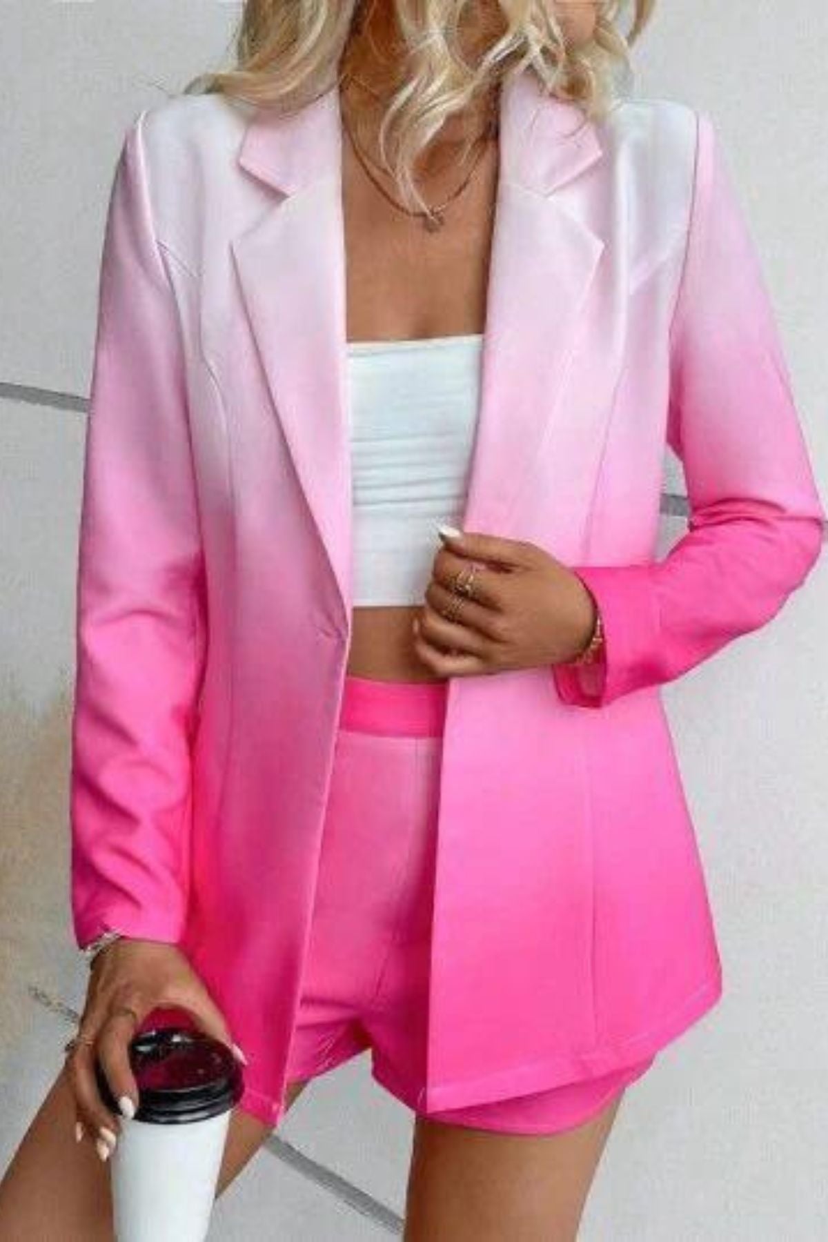 Petal Pink Blazer