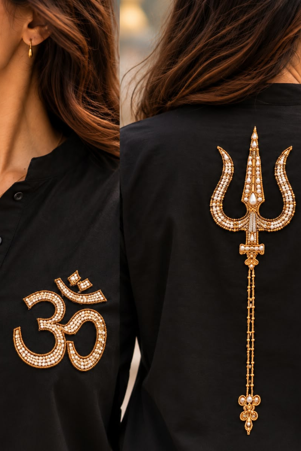 Shiv shakti kurta set