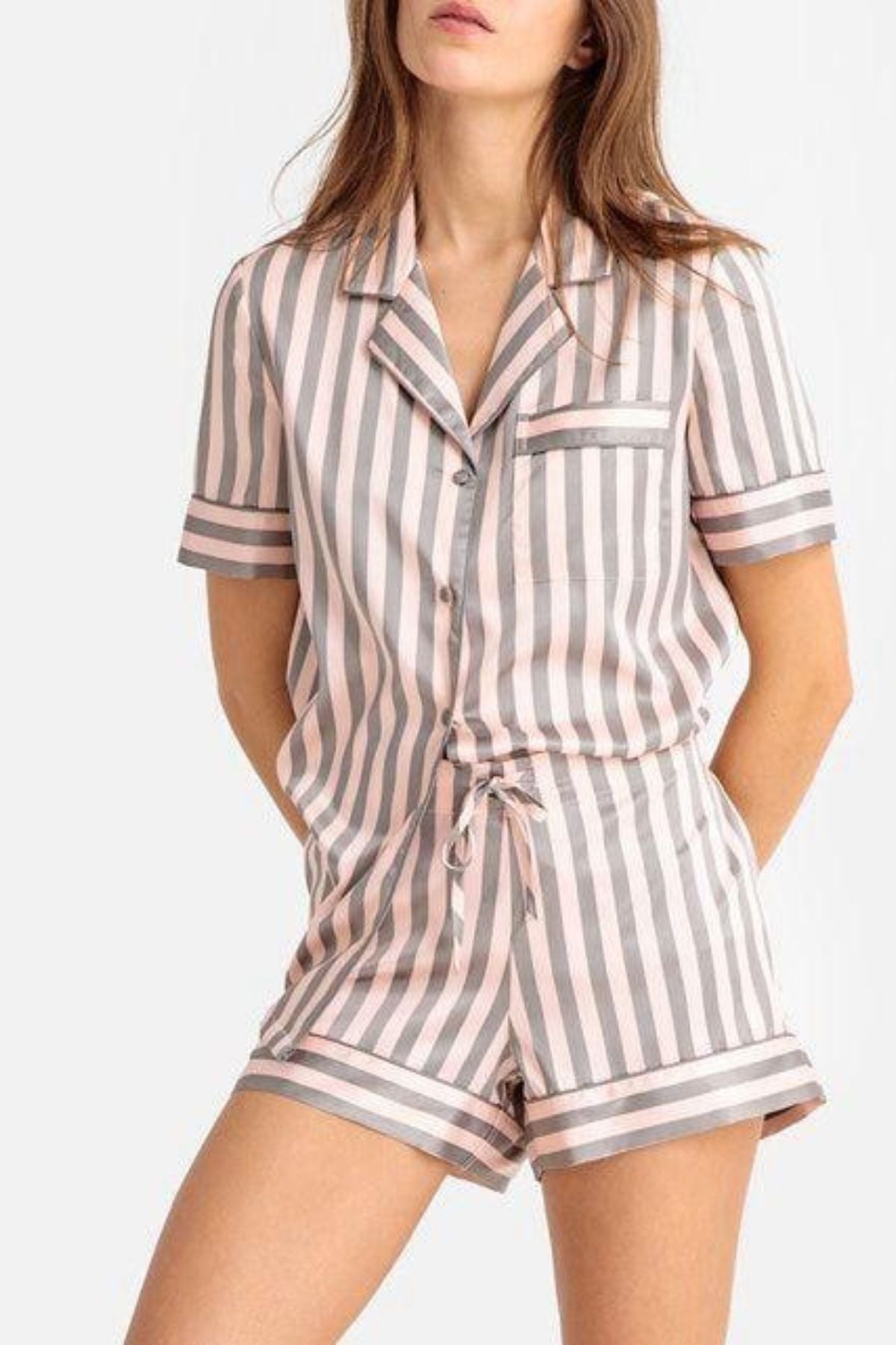 Twilight Stripes Night Suit