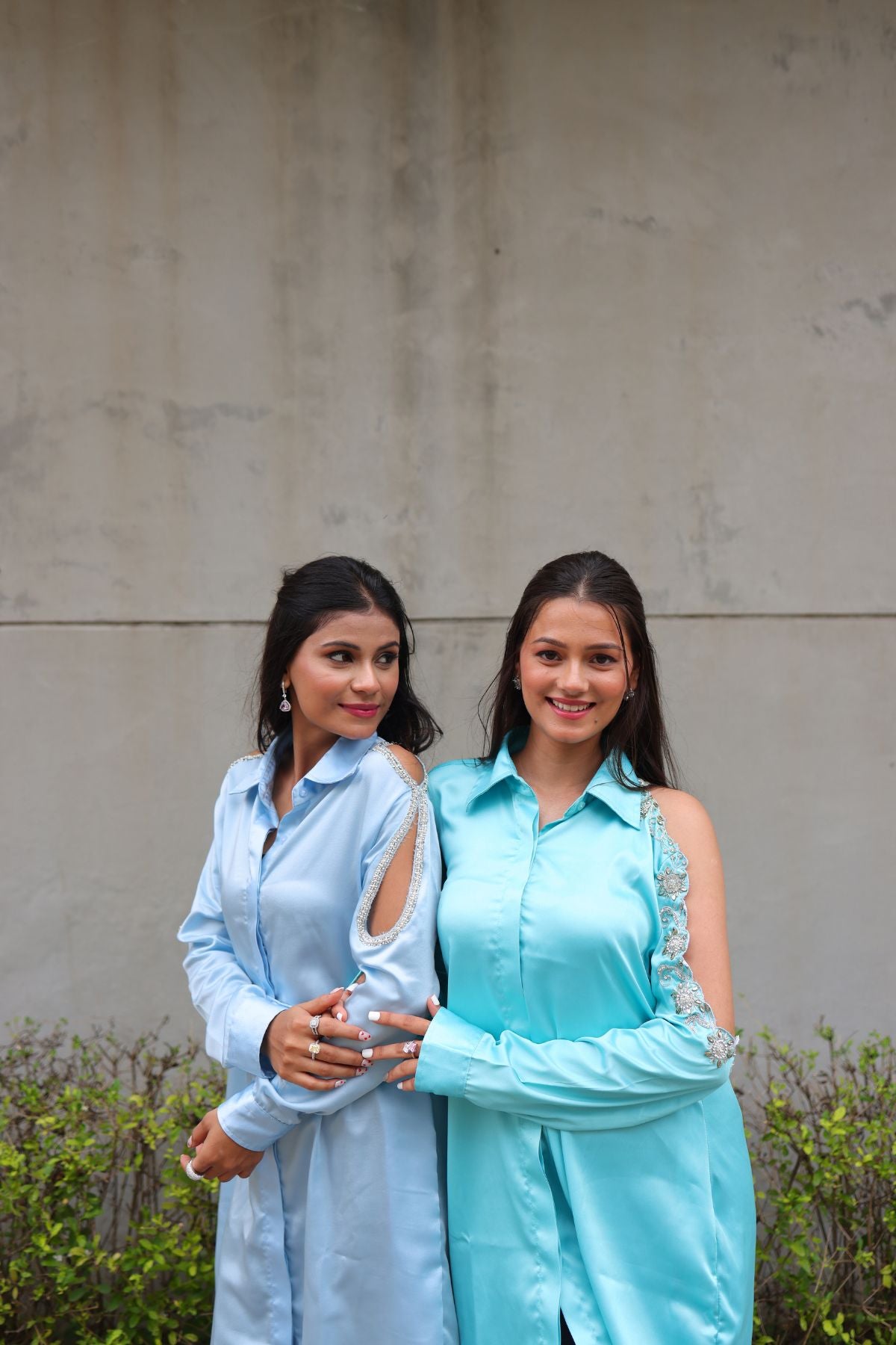 Diamond Whisper Shirt Dress