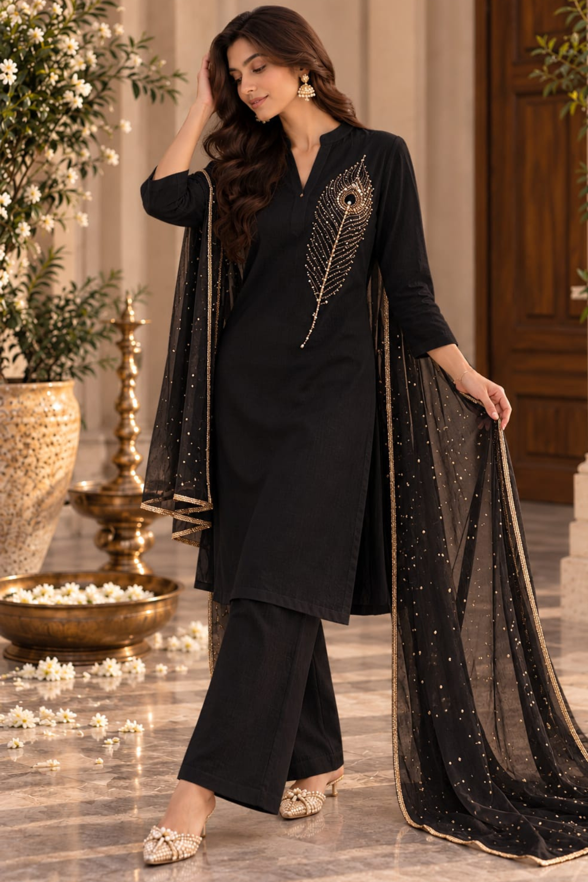Aurelia Plume Kurta set