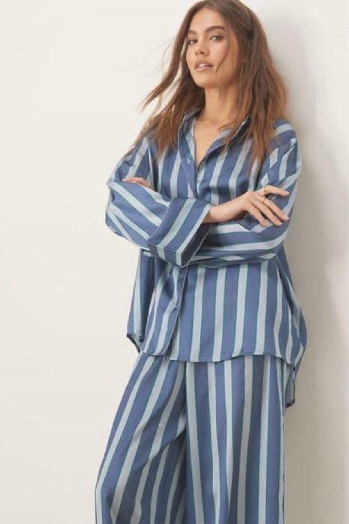 Blue Haze Night Suit