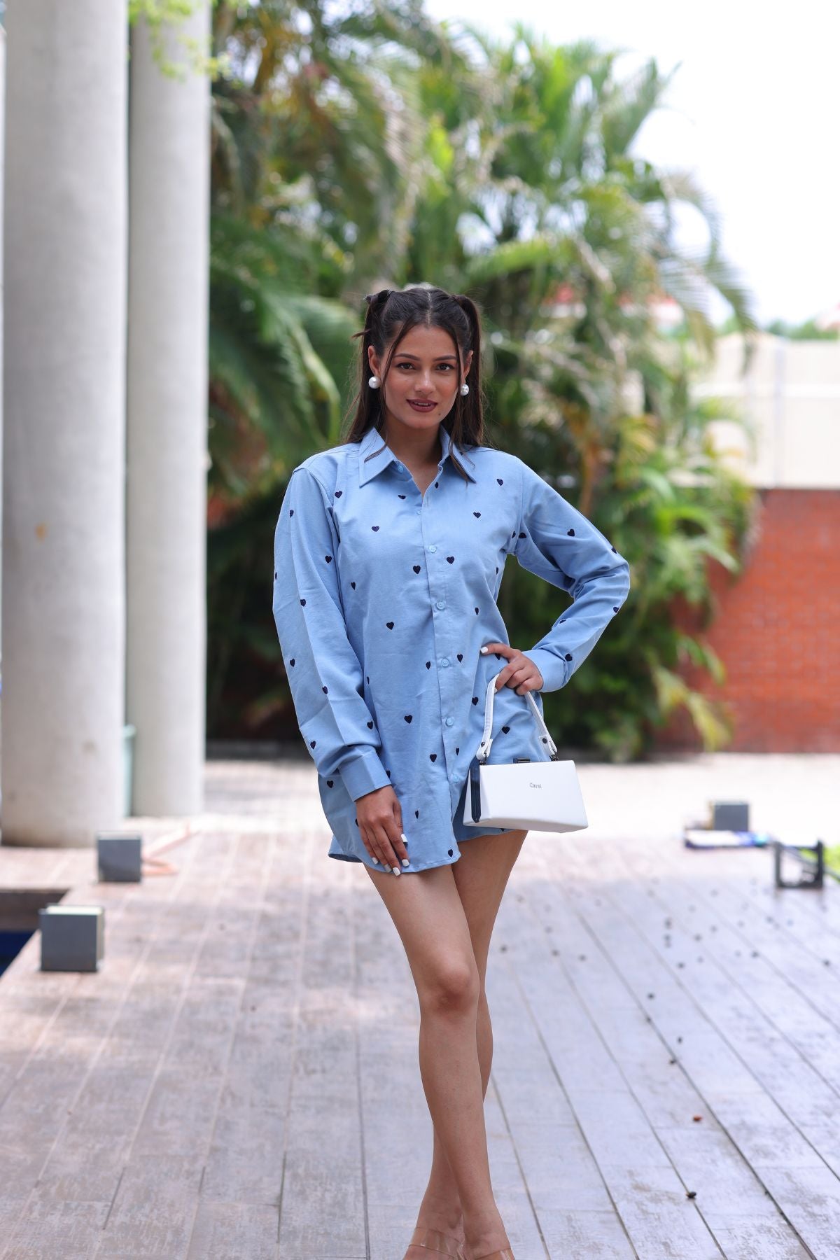 Blue Crush Heart Shirt