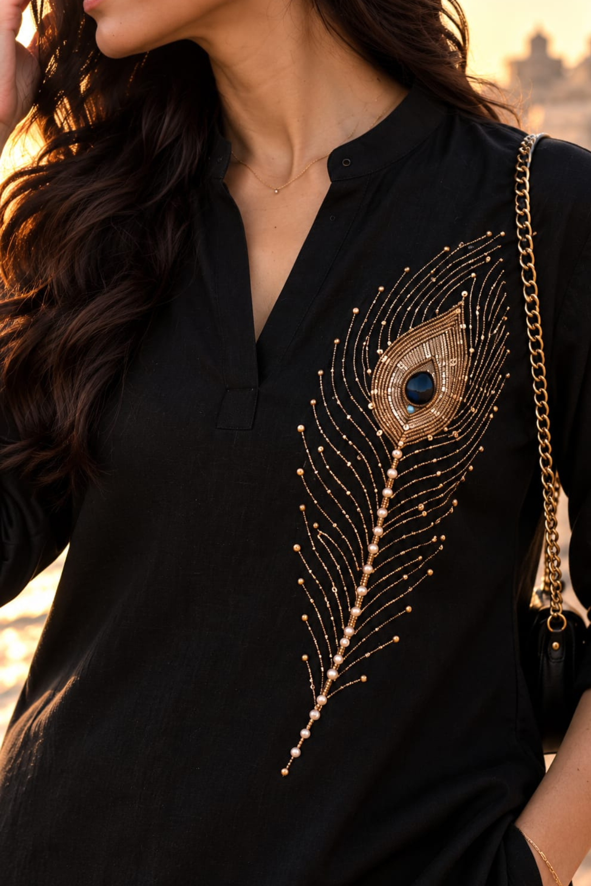 Aurelia Plume Kurta set
