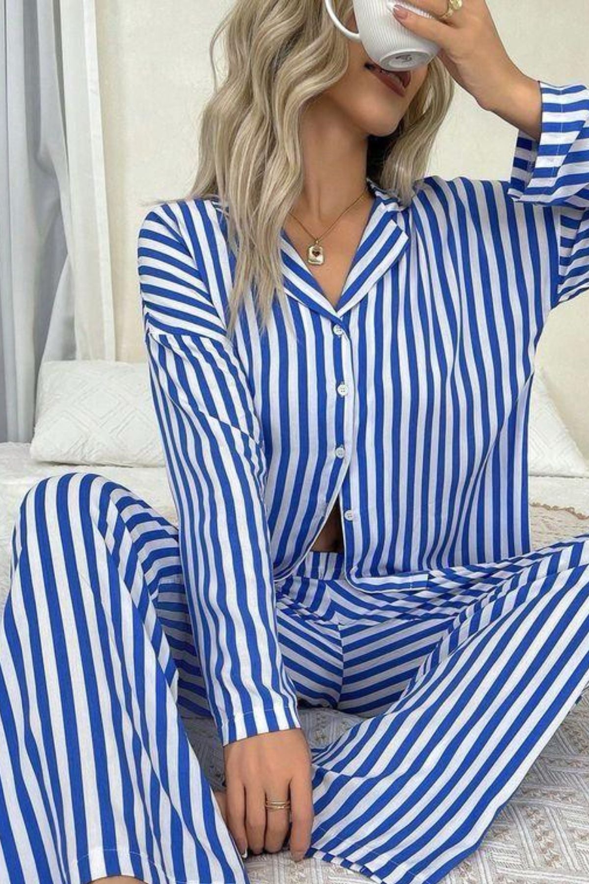 Blue Bliss Night Suit