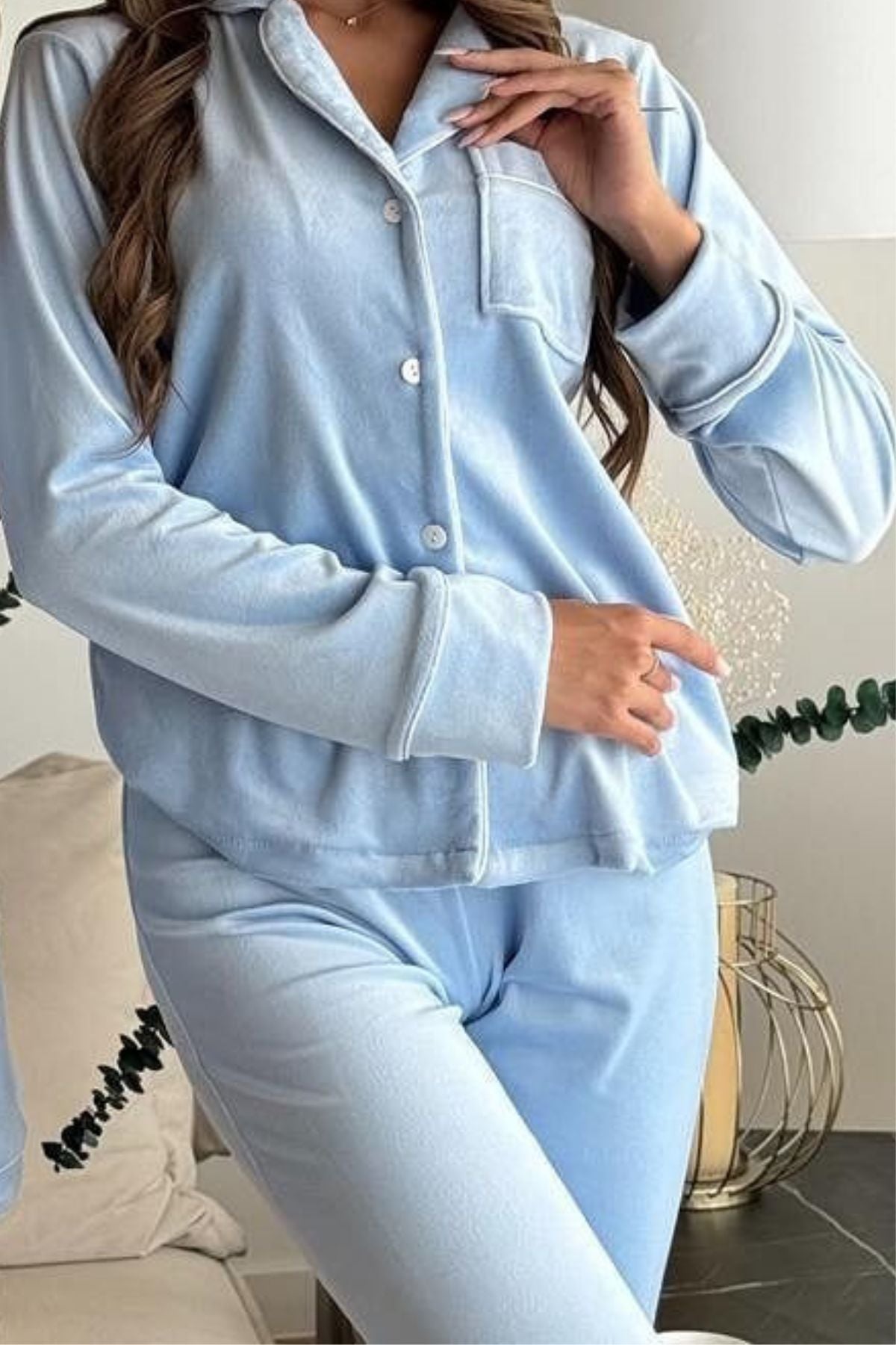 Ocean Mist Night Suit