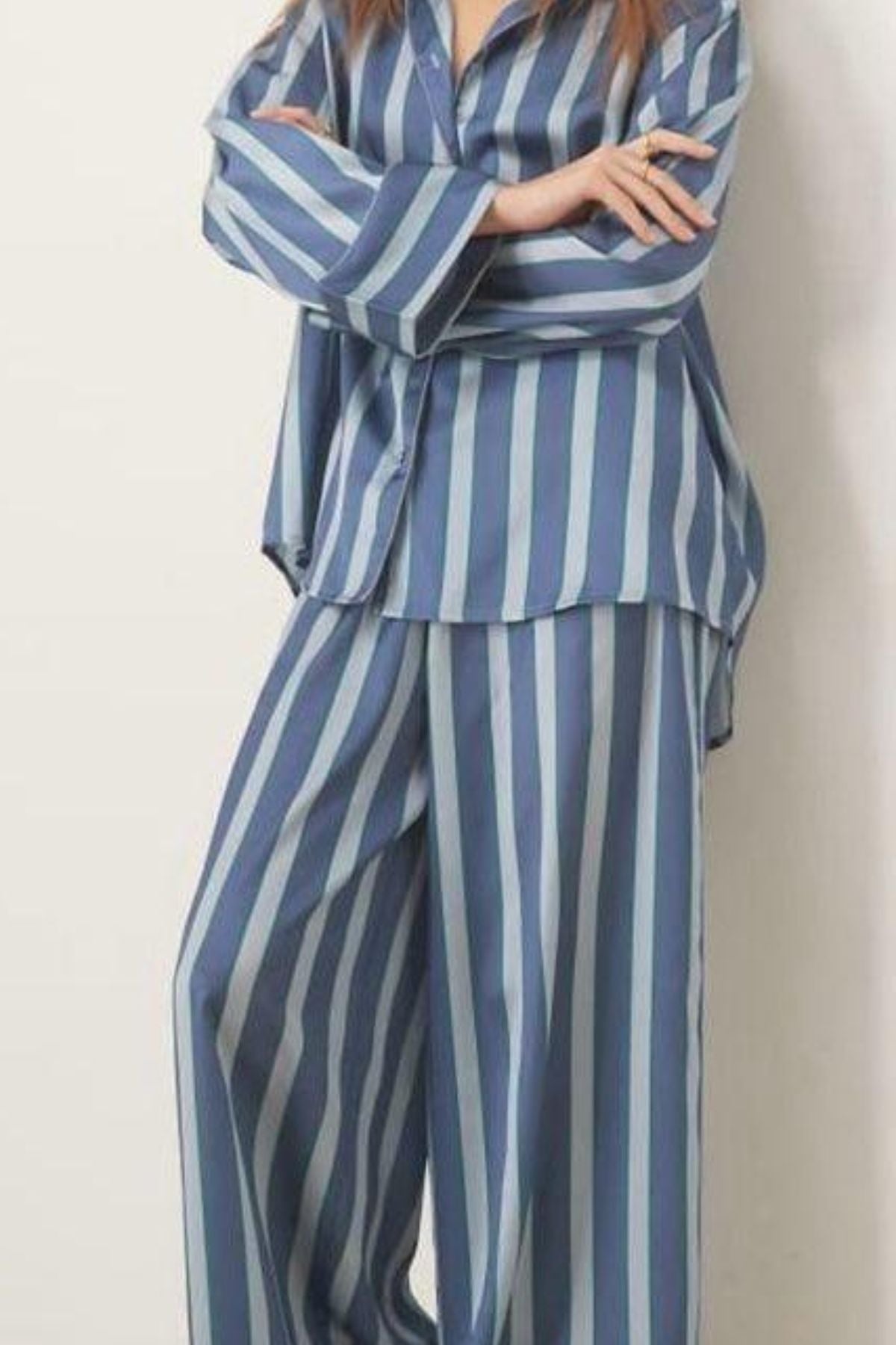 Blue Haze Night Suit