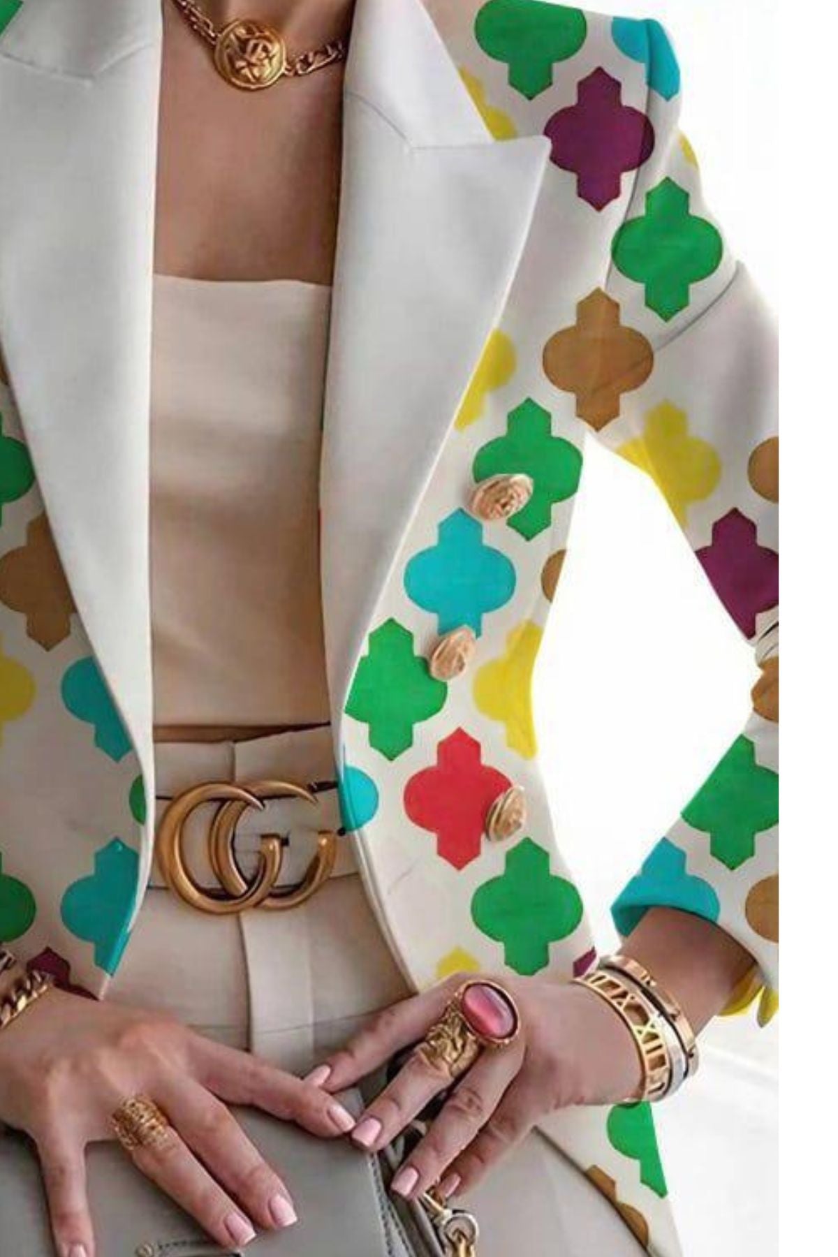 COLOURBURST TRIANGLE BLAZER