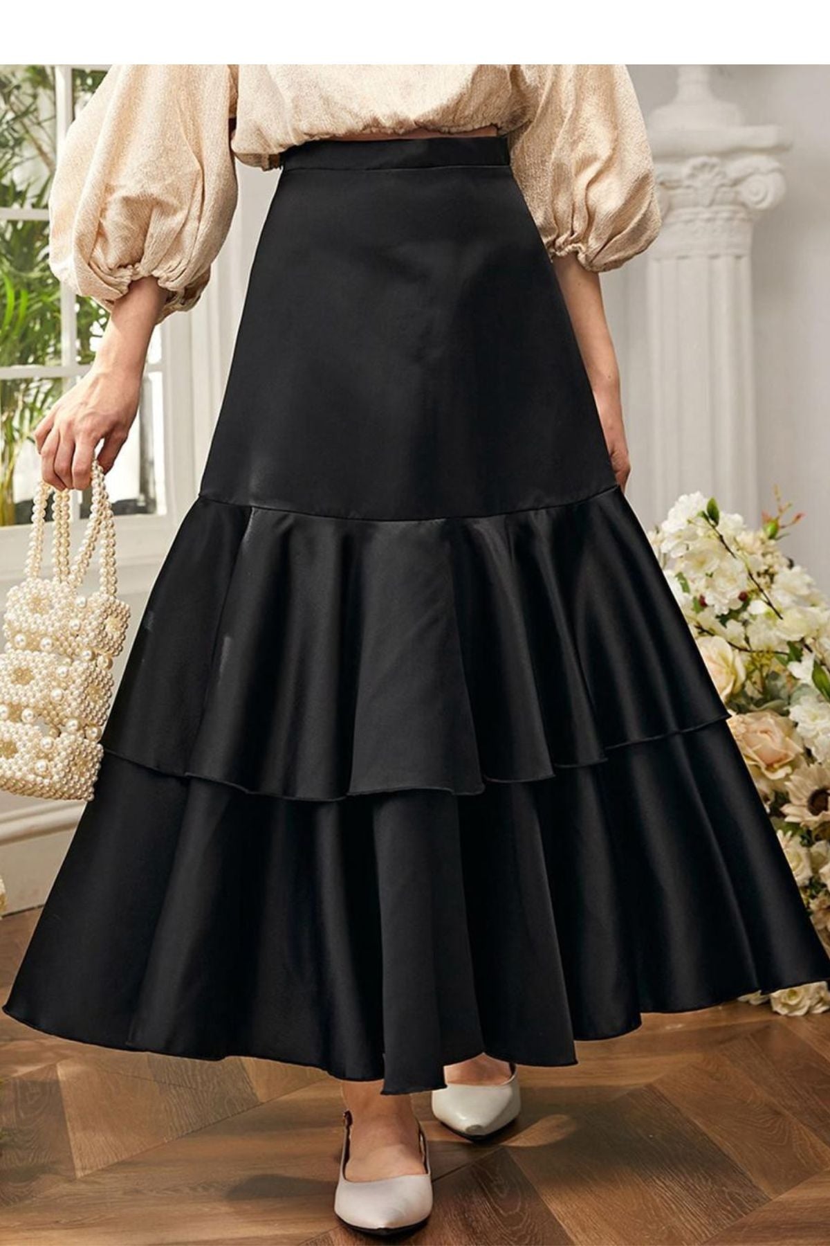 Noir Elegance Skirt