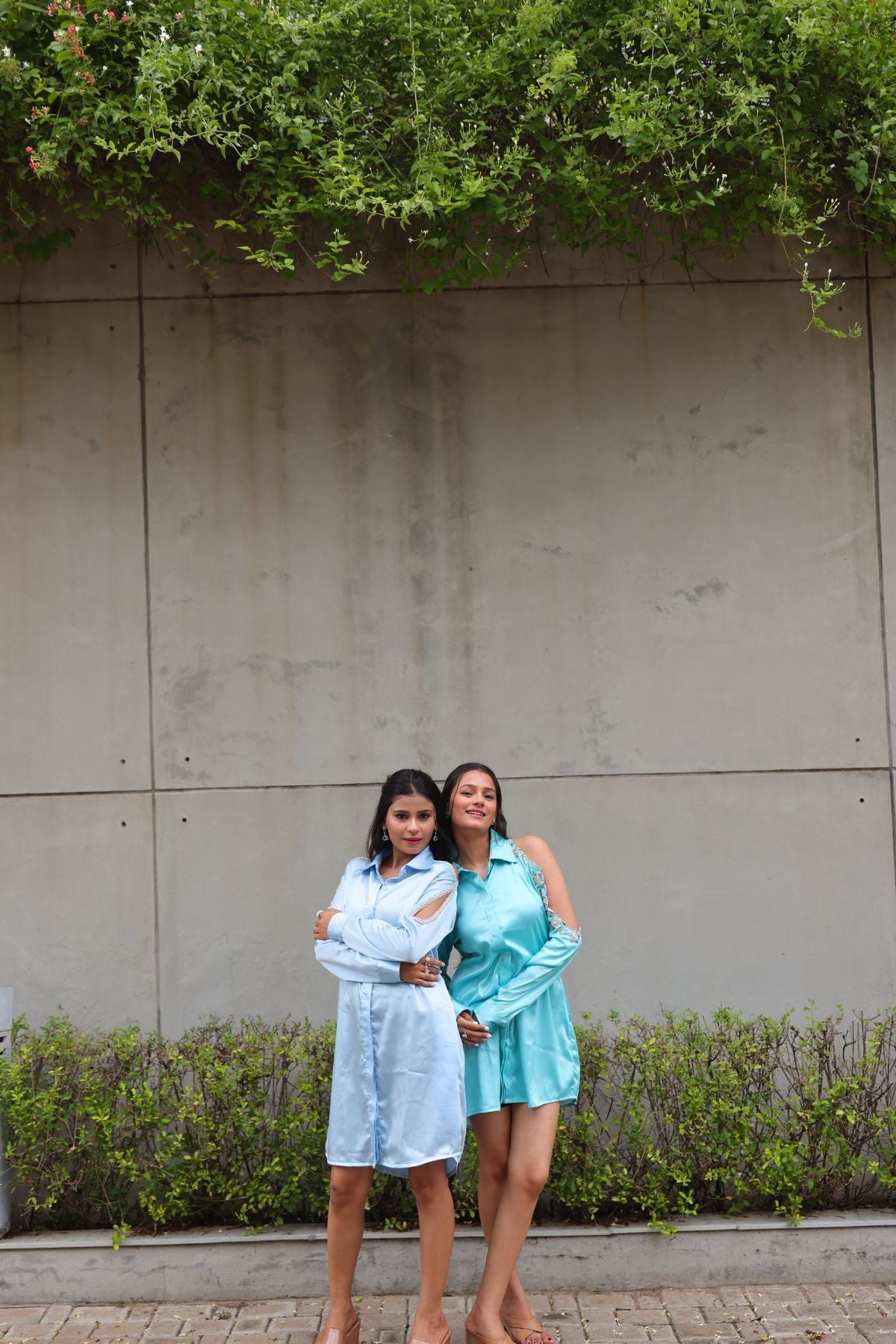 Diamond Whisper Shirt Dress