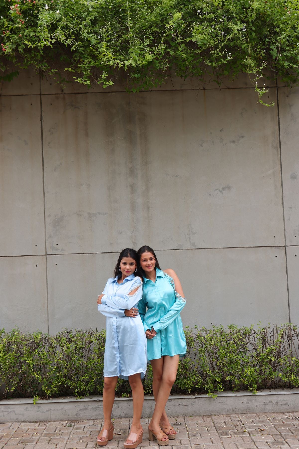 Diamond Whisper Shirt Dress