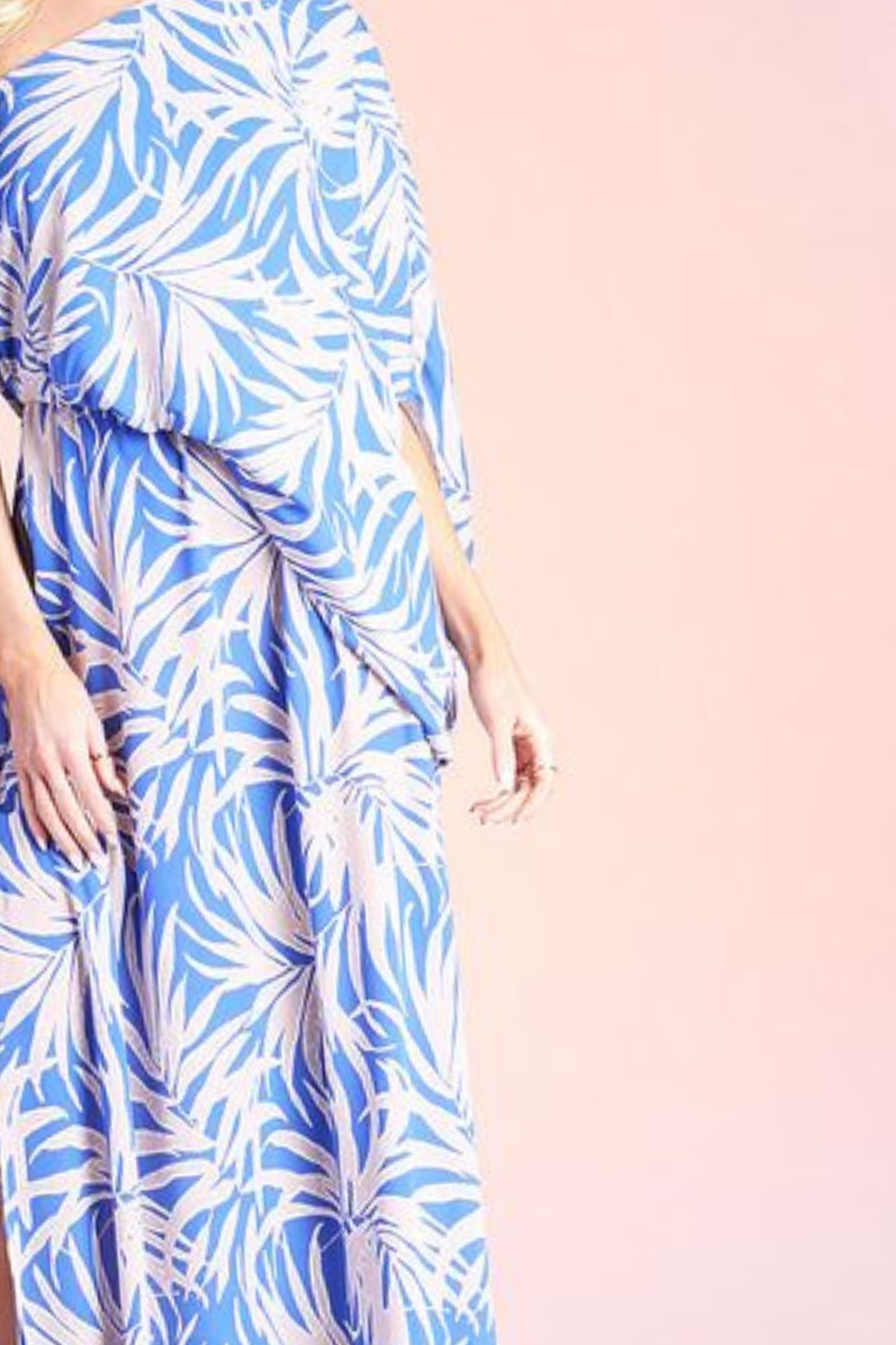 SLOUCHY ONE SHOULDER MAXI DDRESS