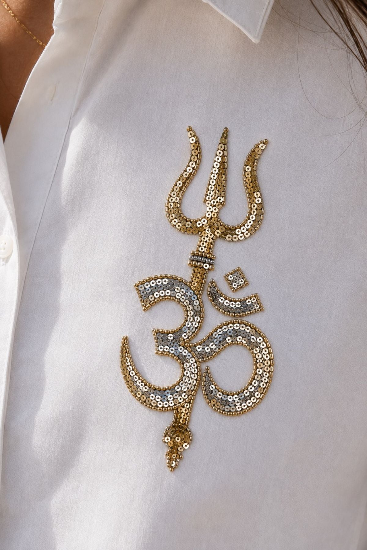 Trishul Om Aura Kurta