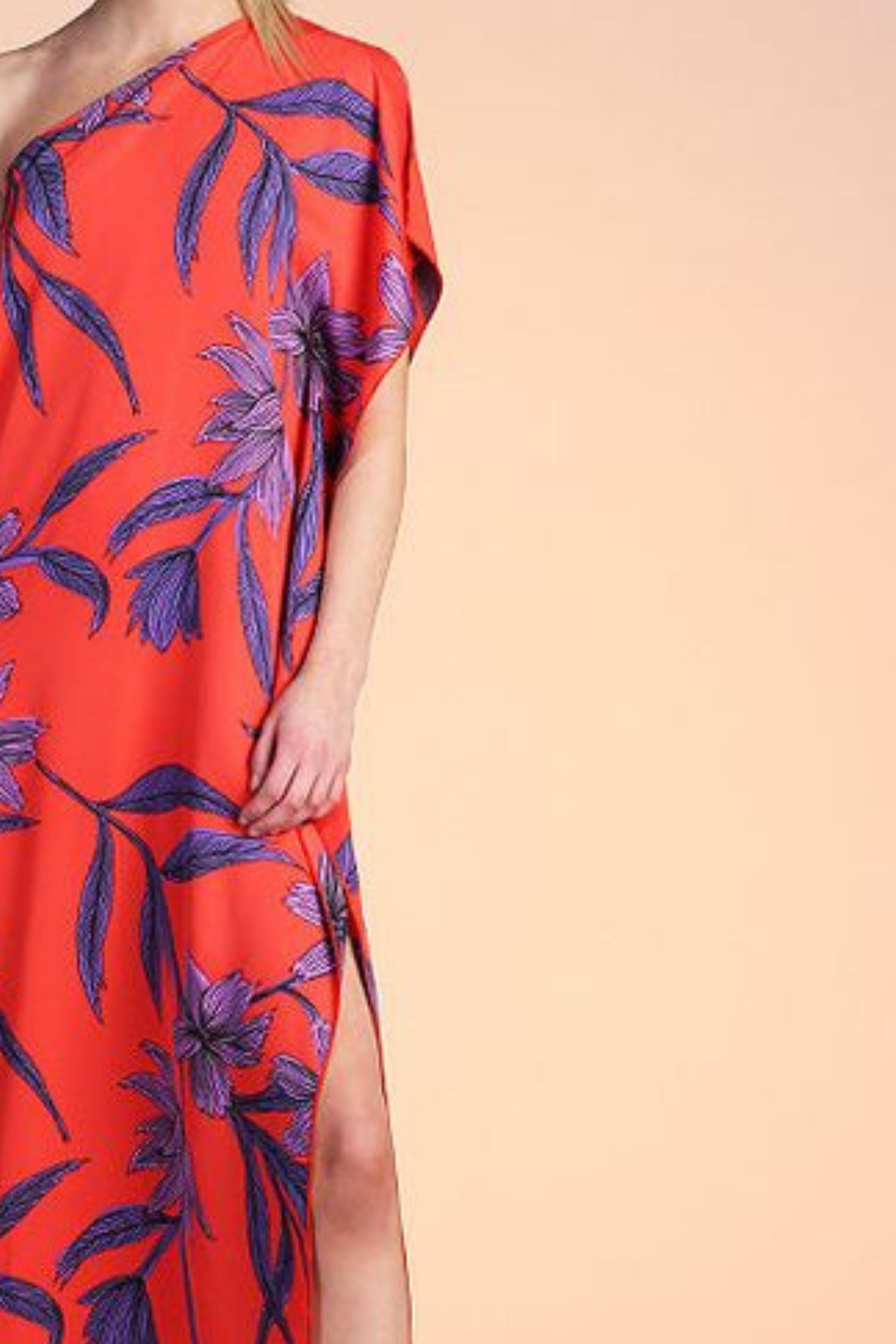 JASMINE ONE SHOULDER MAXI DRESS