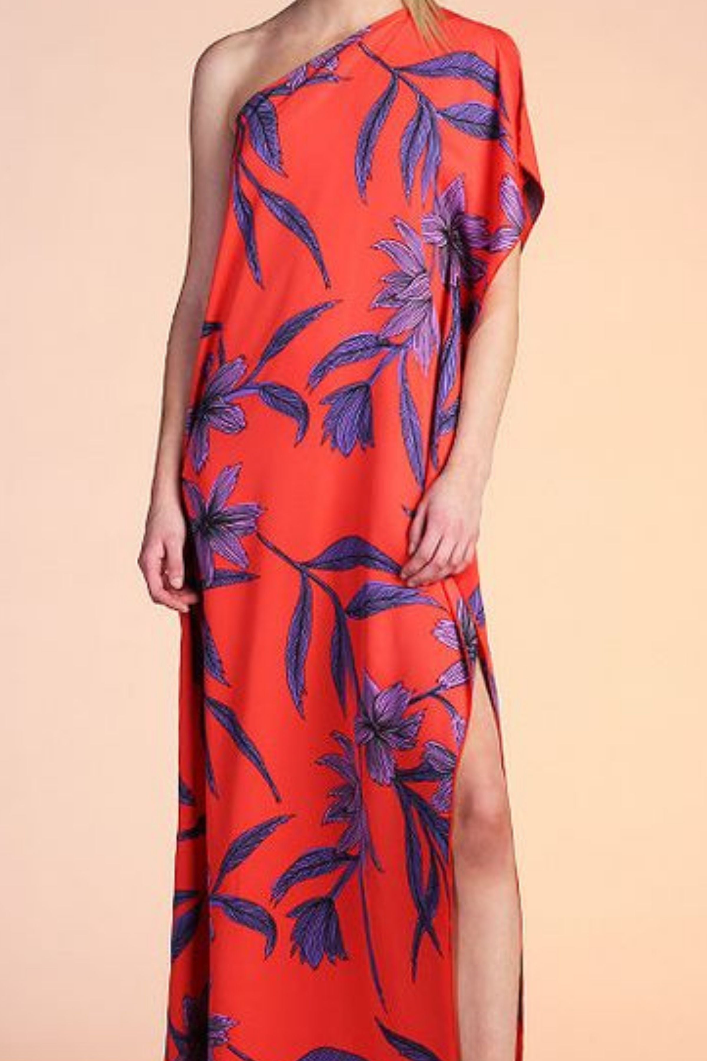 JASMINE ONE SHOULDER MAXI DRESS