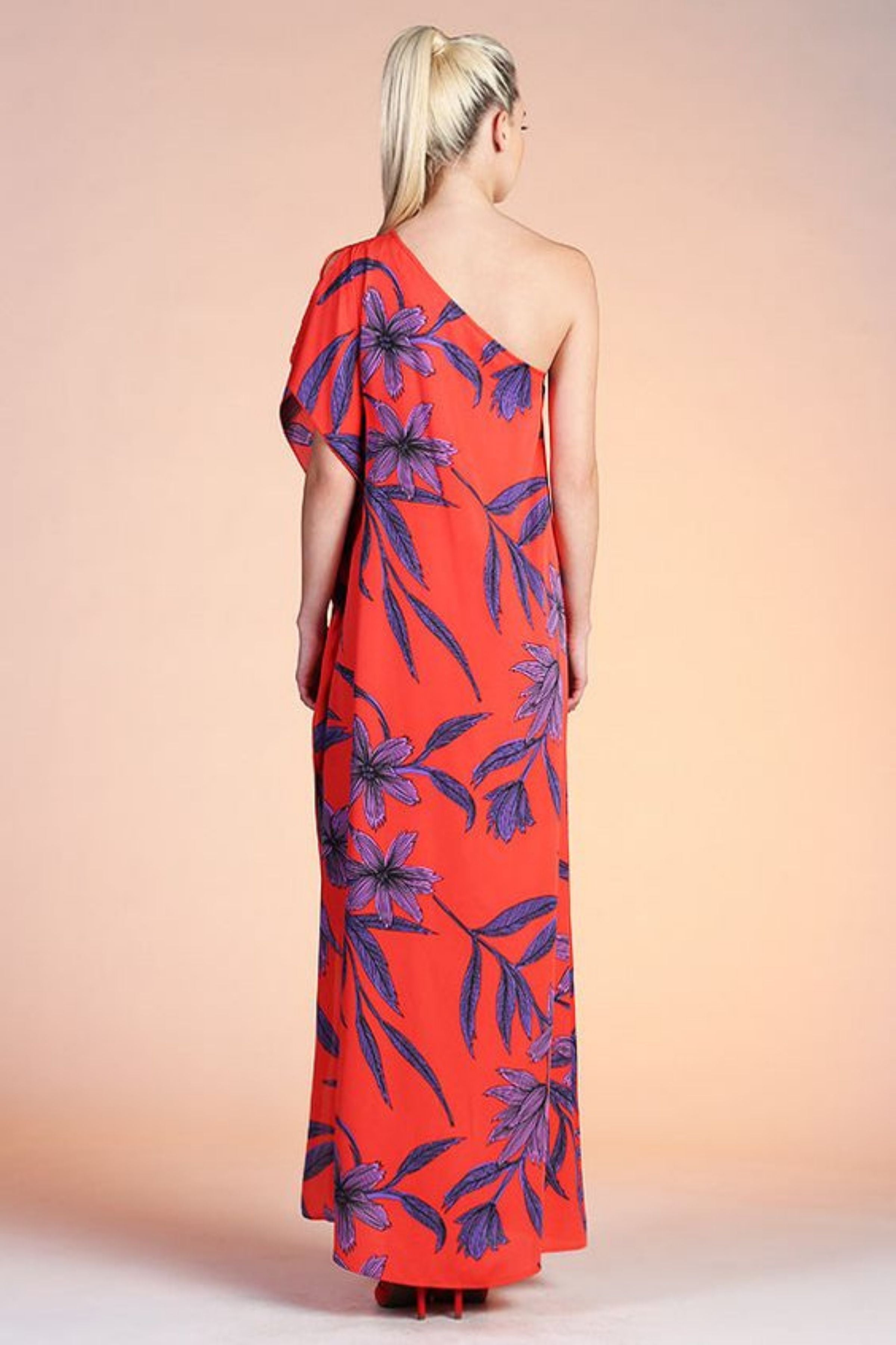 JASMINE ONE SHOULDER MAXI DRESS