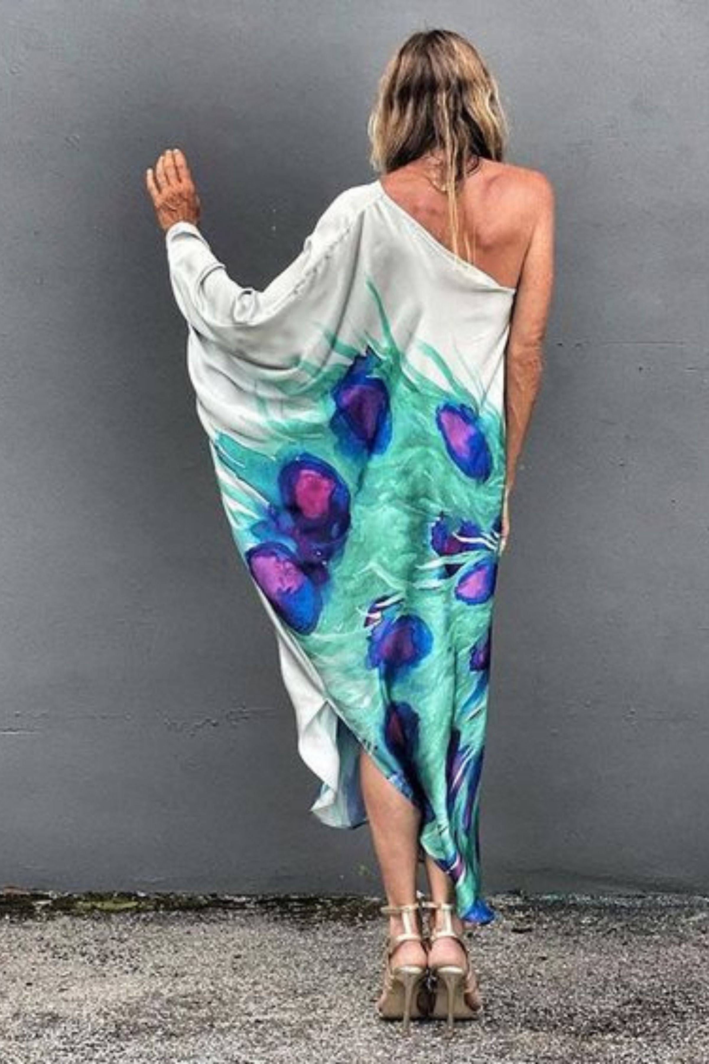 PEACOCK KAFTAN