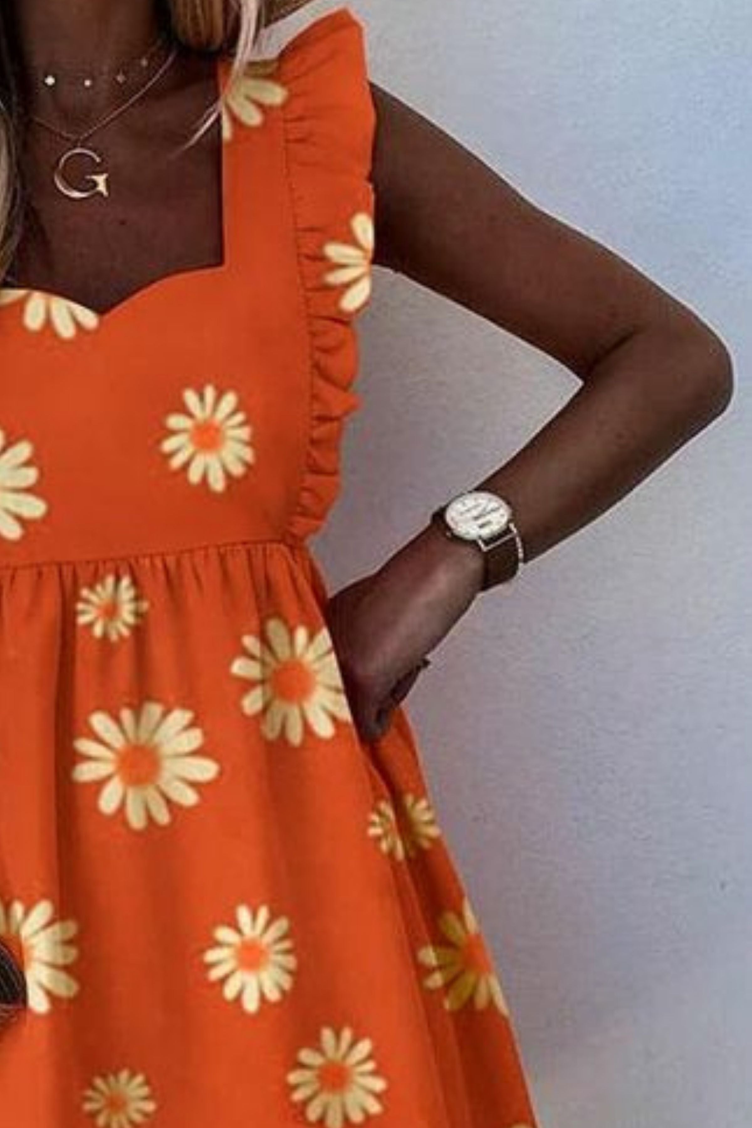 DAISY RUFFLES MINI DRESS