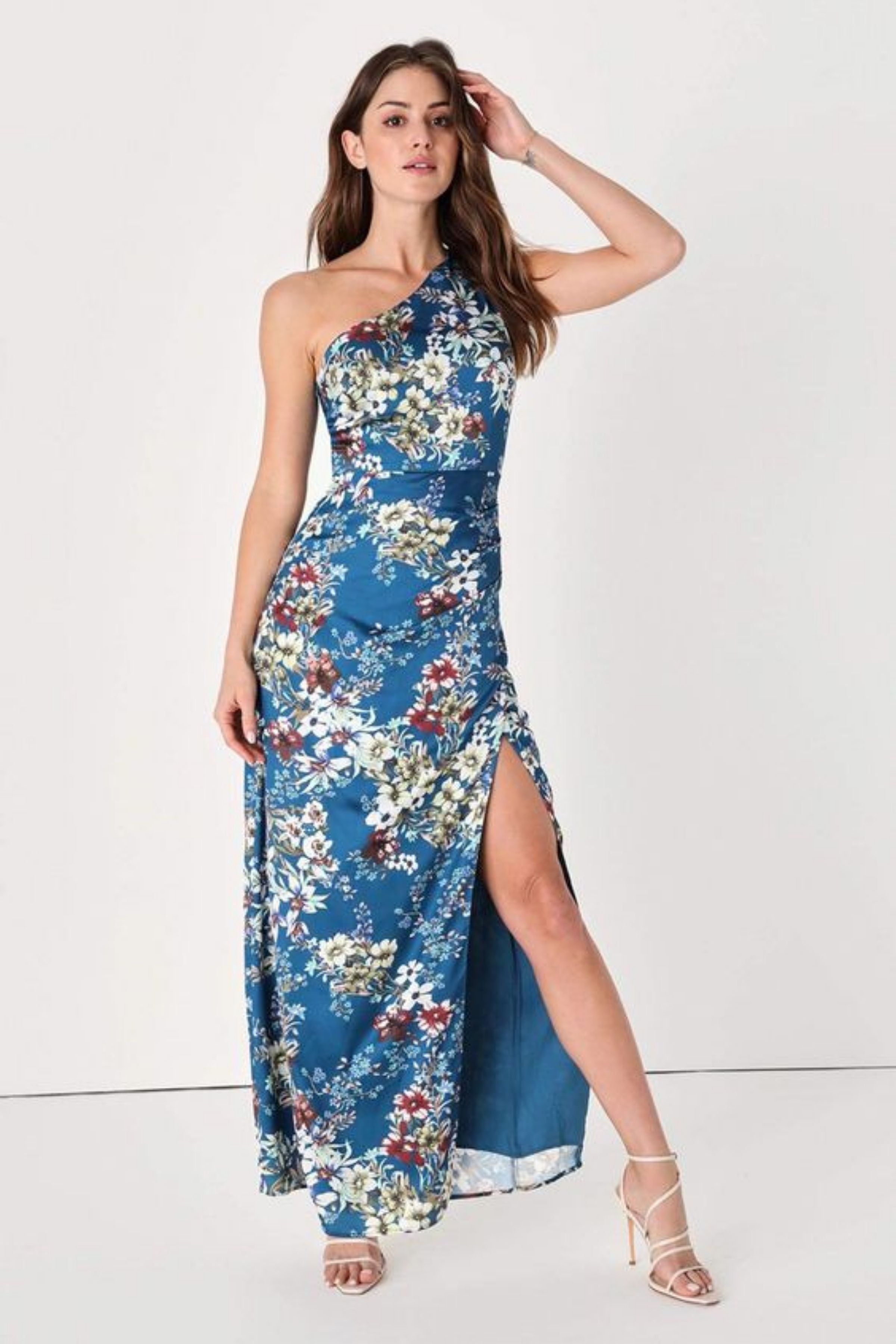 FLORAL LONG MAXI DRESS