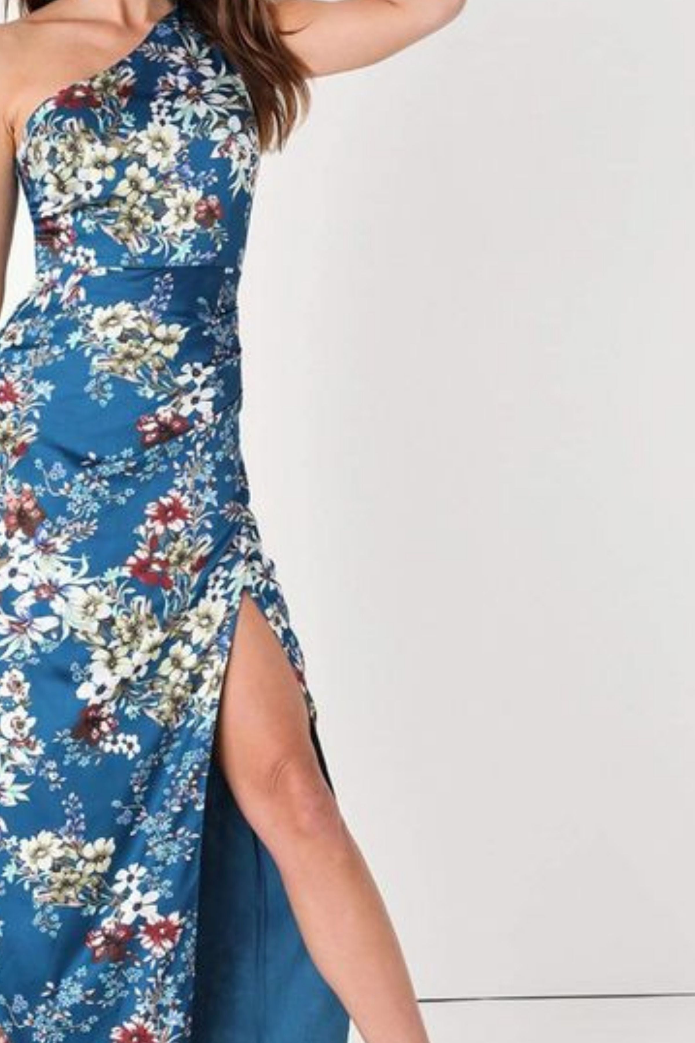 FLORAL LONG MAXI DRESS