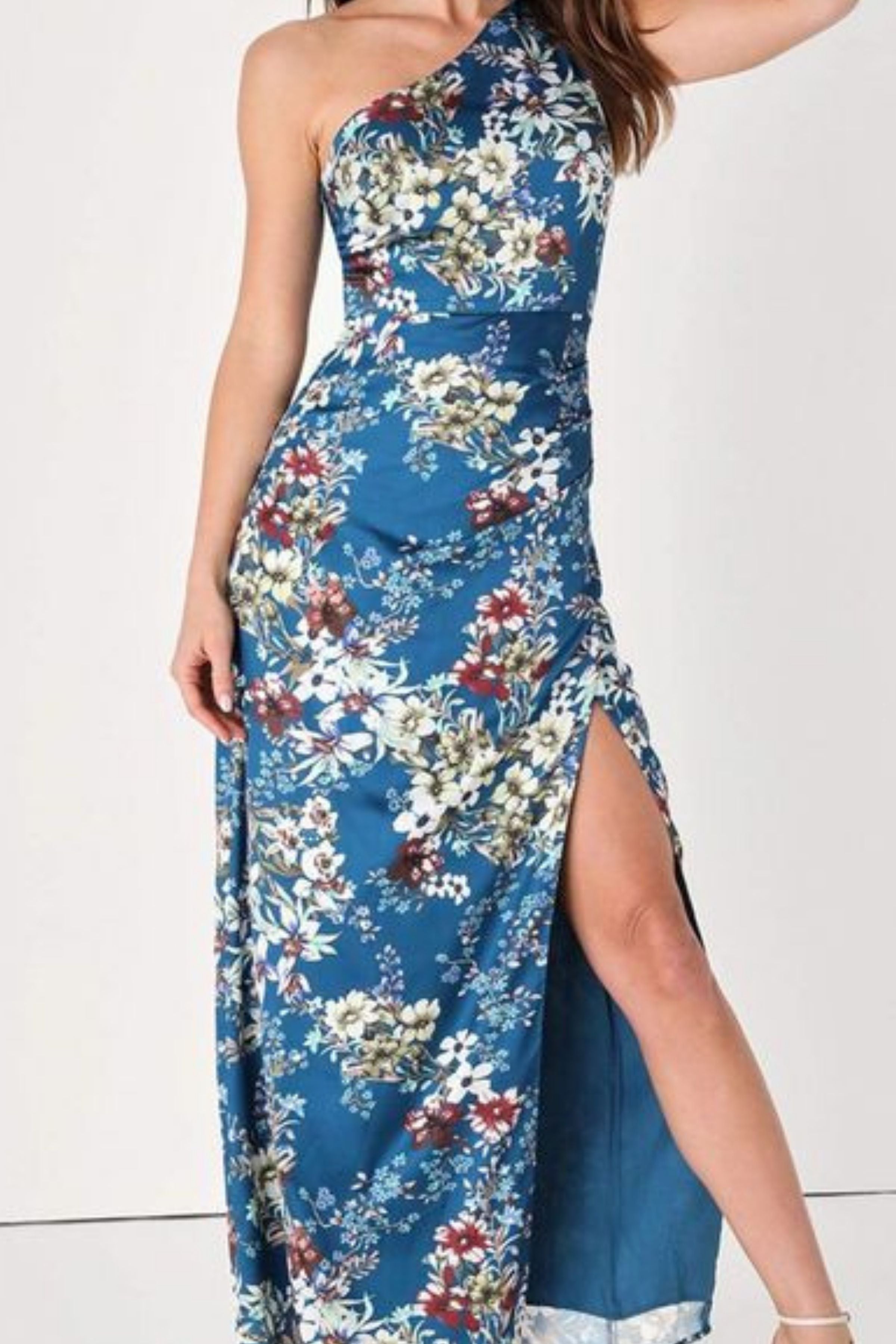 FLORAL LONG MAXI DRESS