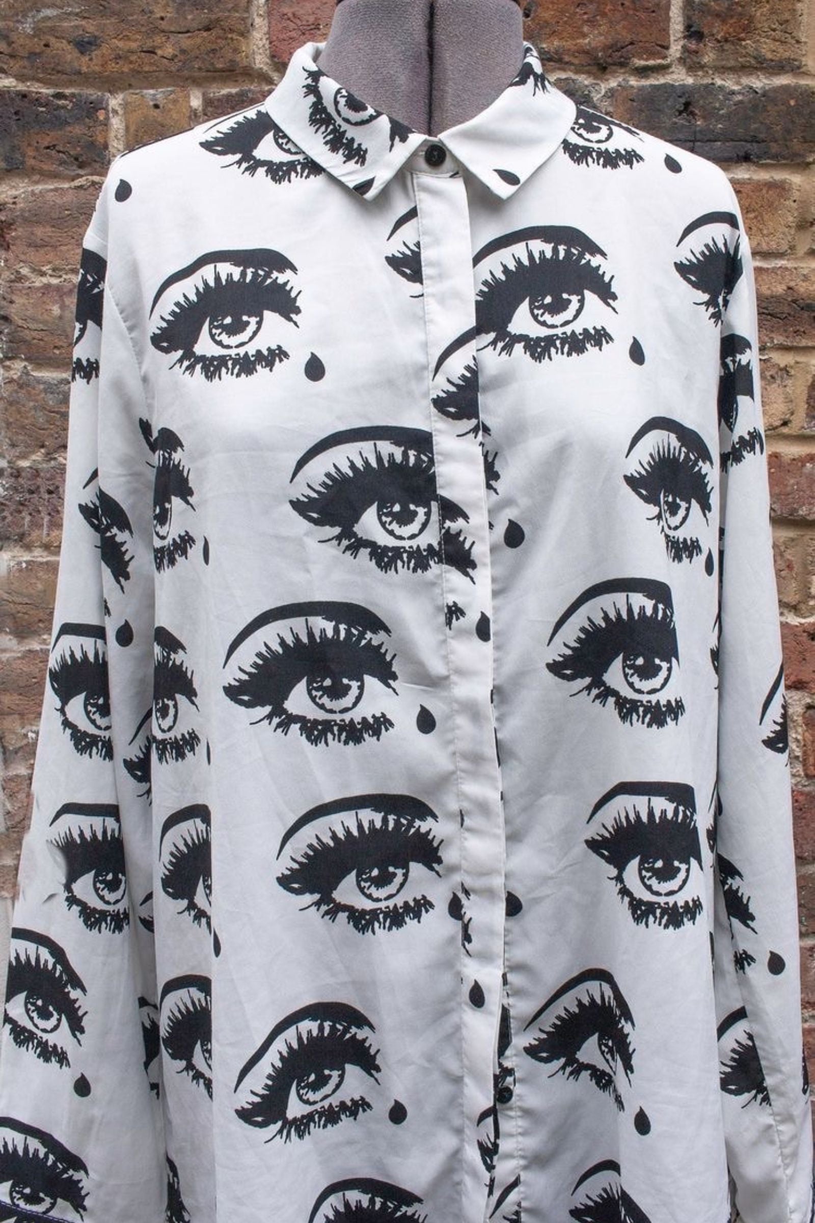 Black And White Evil Eye Shirt 1