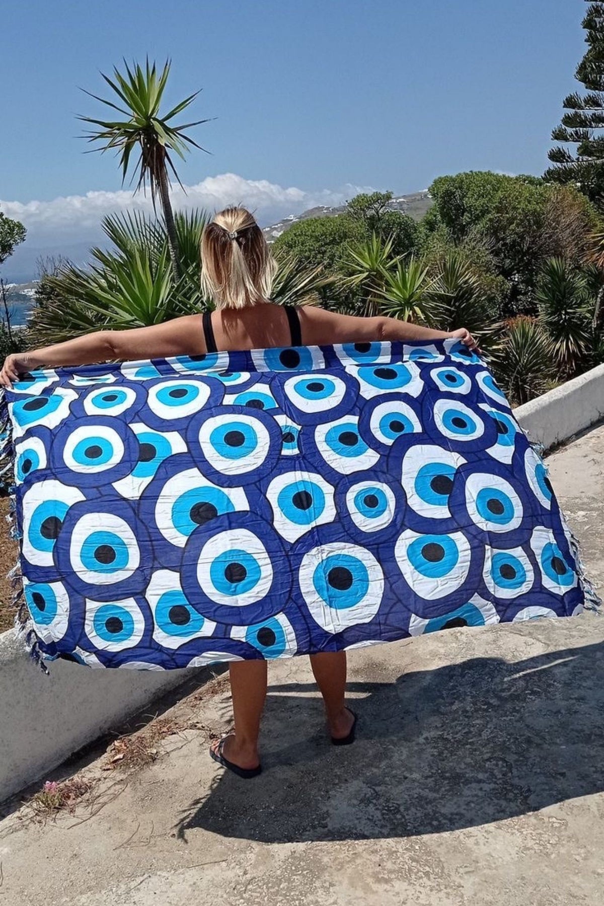 Evil Eye Beach Covers - Body Tie Around 23