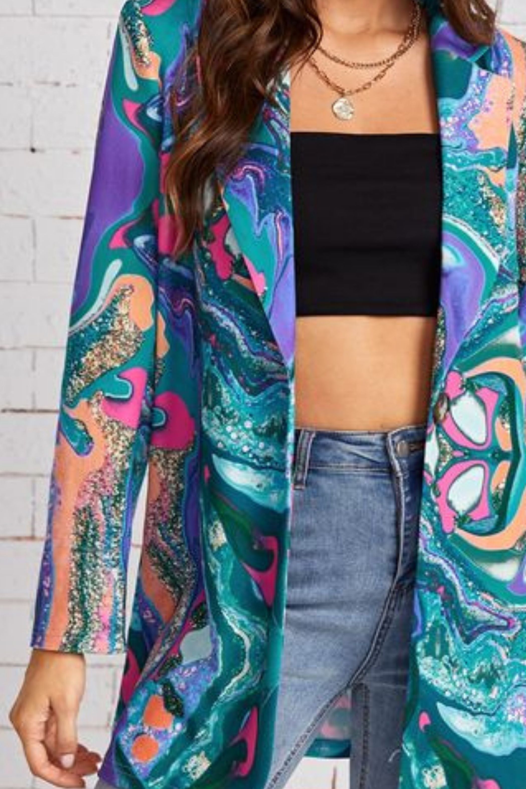 PURPLE JAZZ BLAZER 1