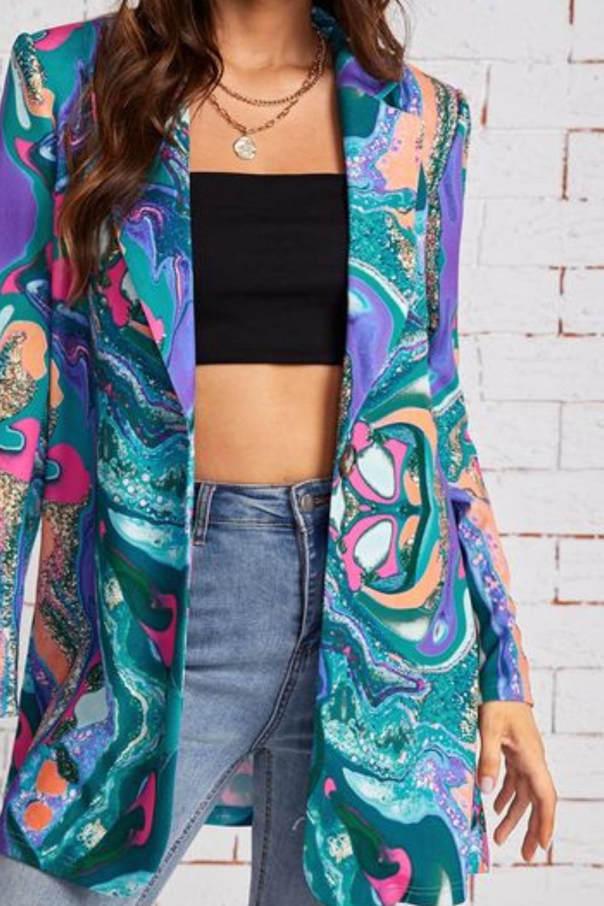 PURPLE JAZZ BLAZER 2