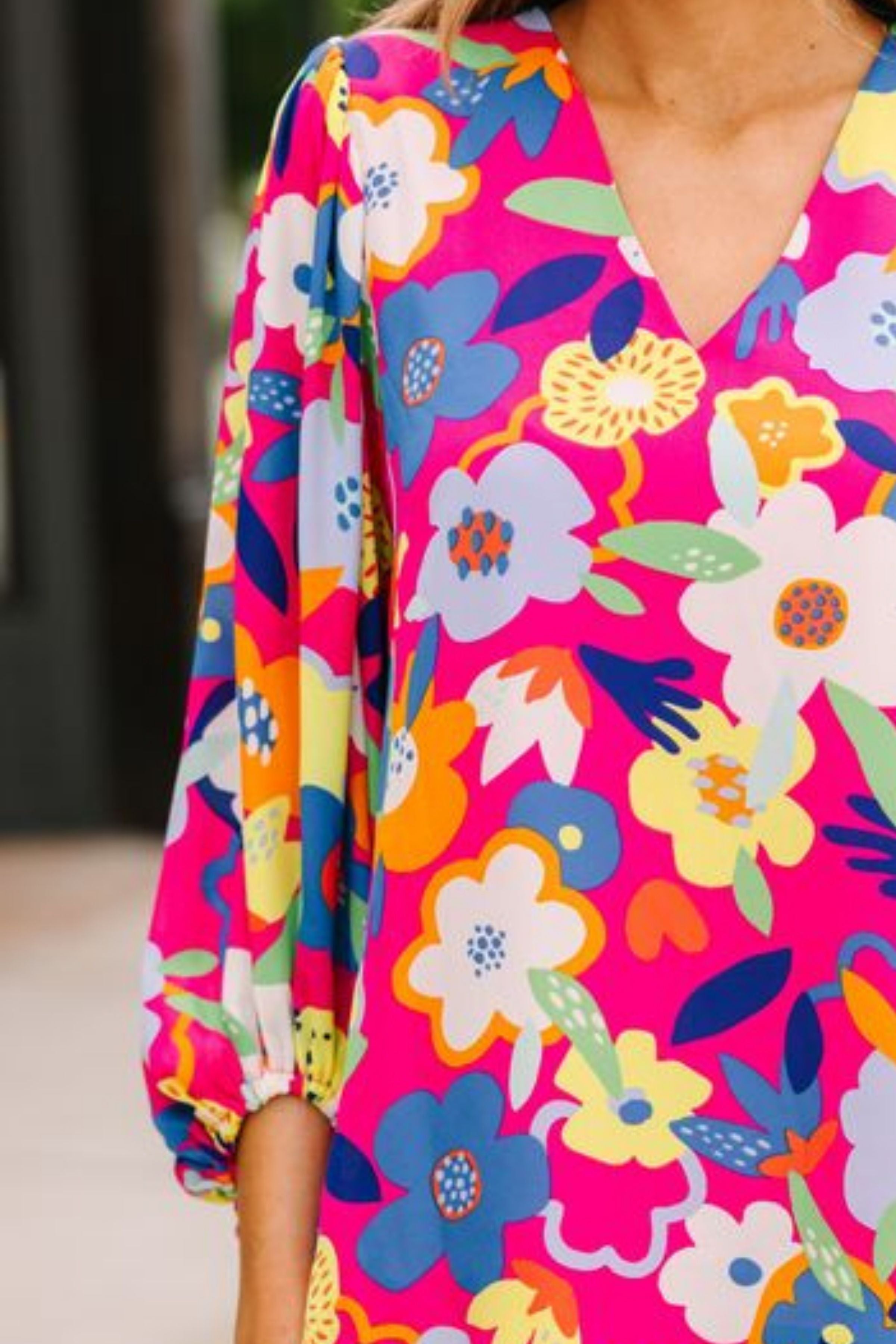 SERENA PINK FLORAL SHIRT