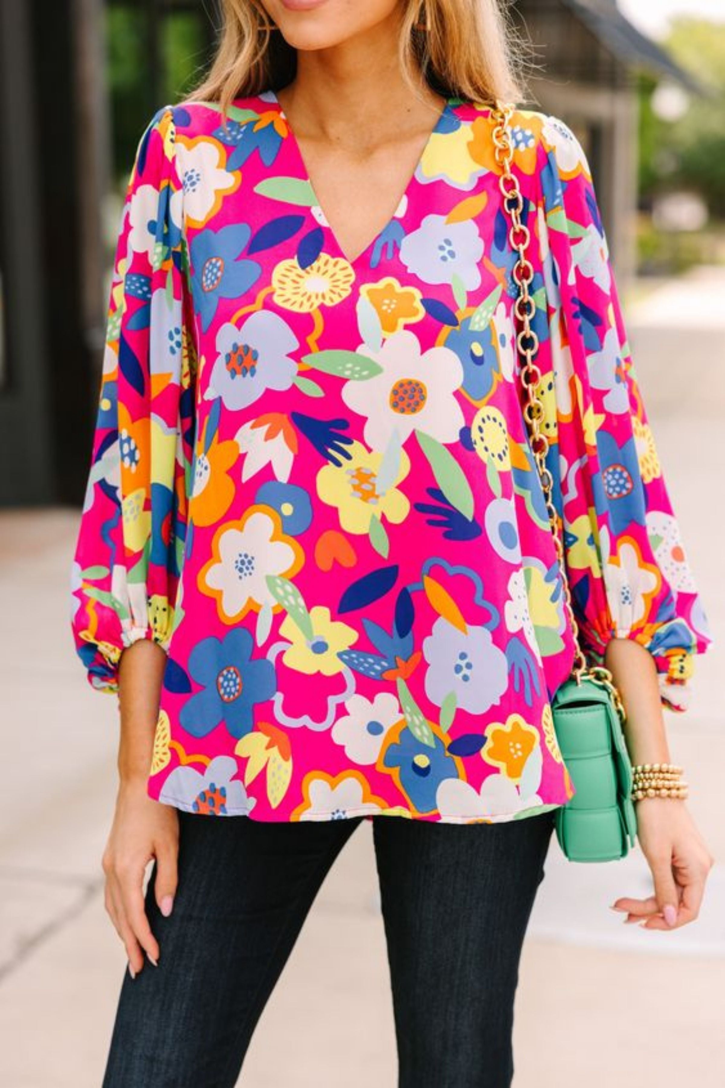 SERENA PINK FLORAL SHIRT 3
