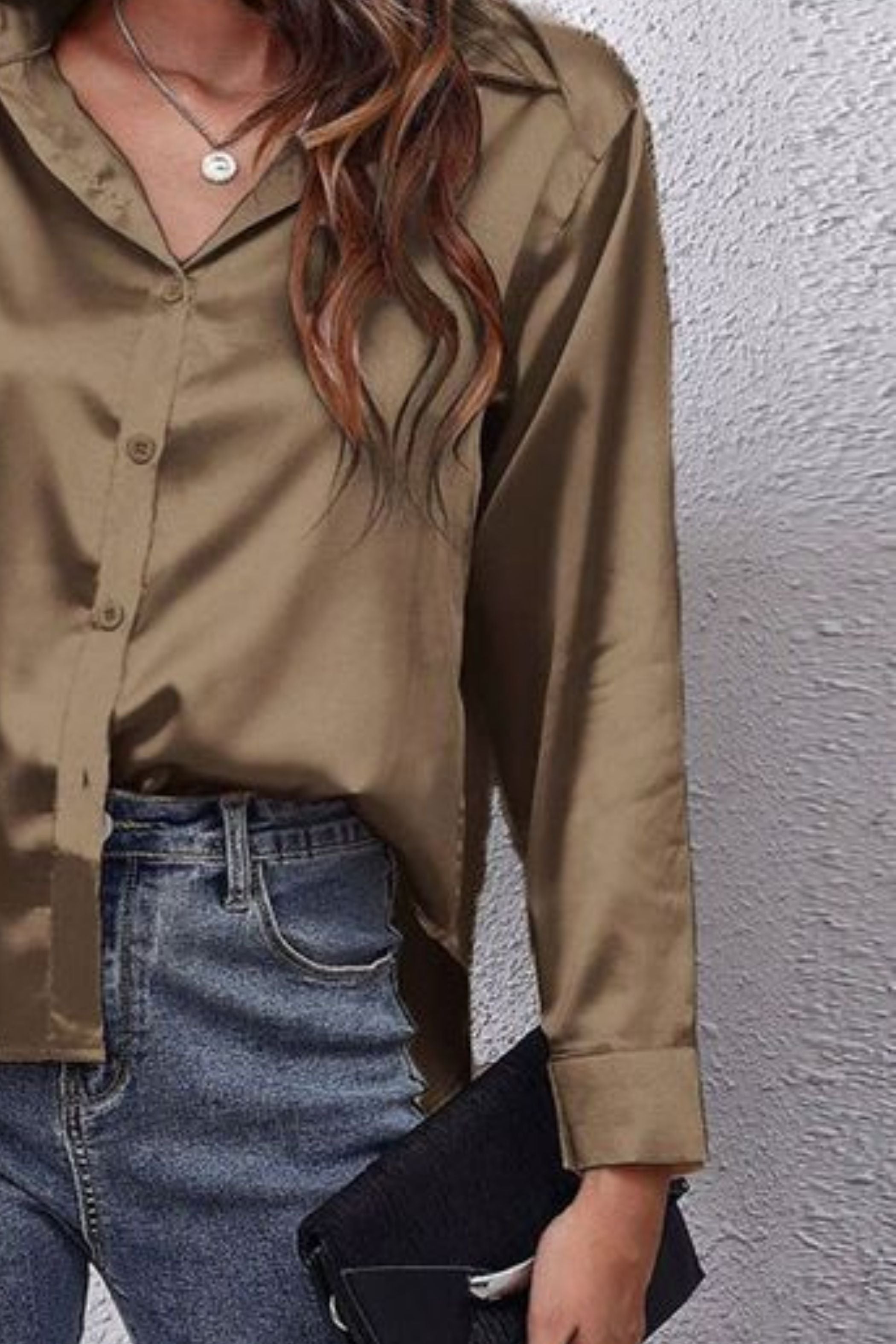 SPRING SATIN SHIRT