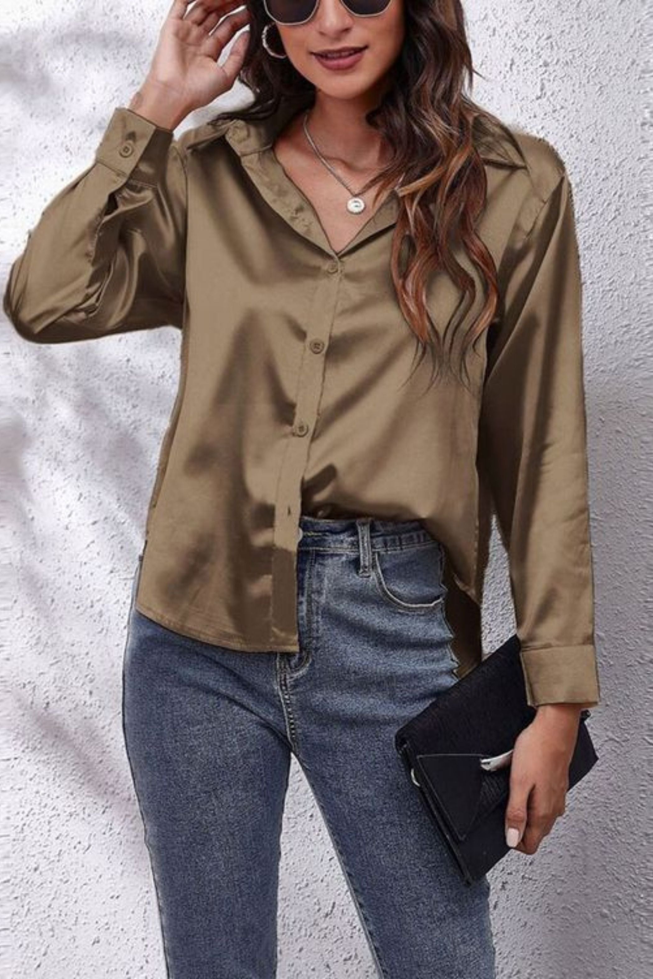 SPRING SATIN SHIRT 3