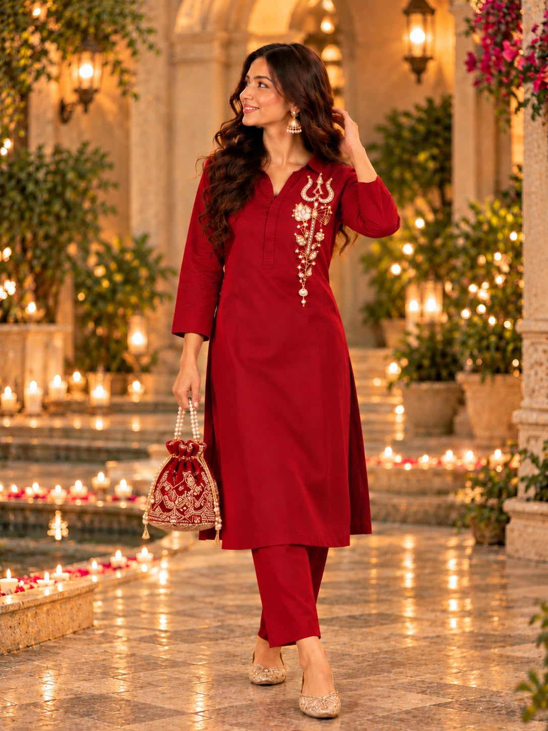 Trishaki Grace Kurta set