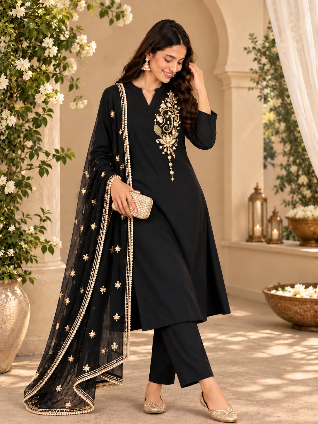 Noor Embroidered Kurta set